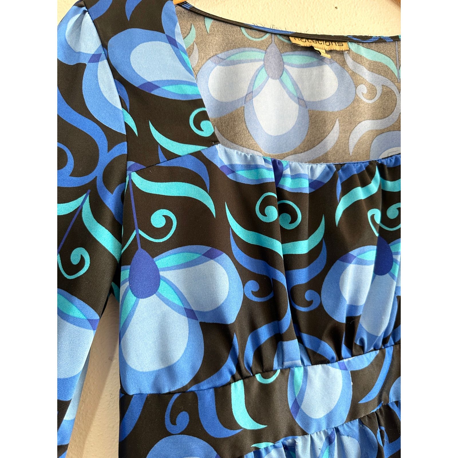 Other Y2K Silky Square Neck Milkmaid Top Size M / US 6-8 / IT 42-44 - 6 Thumbnail