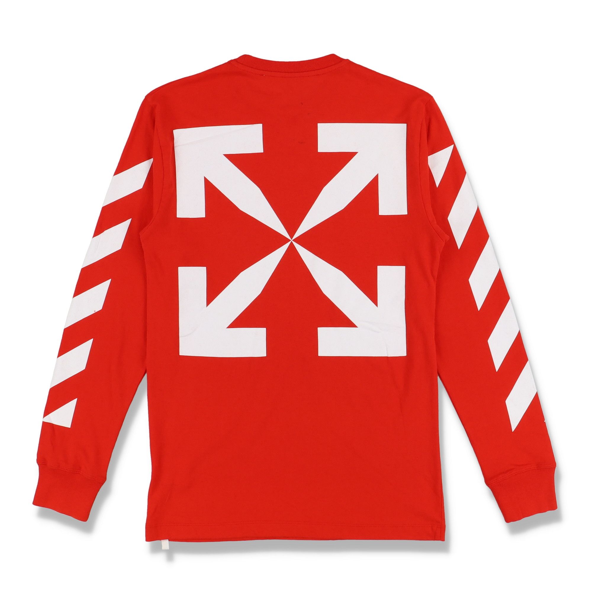 Off-White Red Mona Lisa Arrows Long Sleeve T-Shirt Size US M / EU 48-50 / 2 - 8 Thumbnail