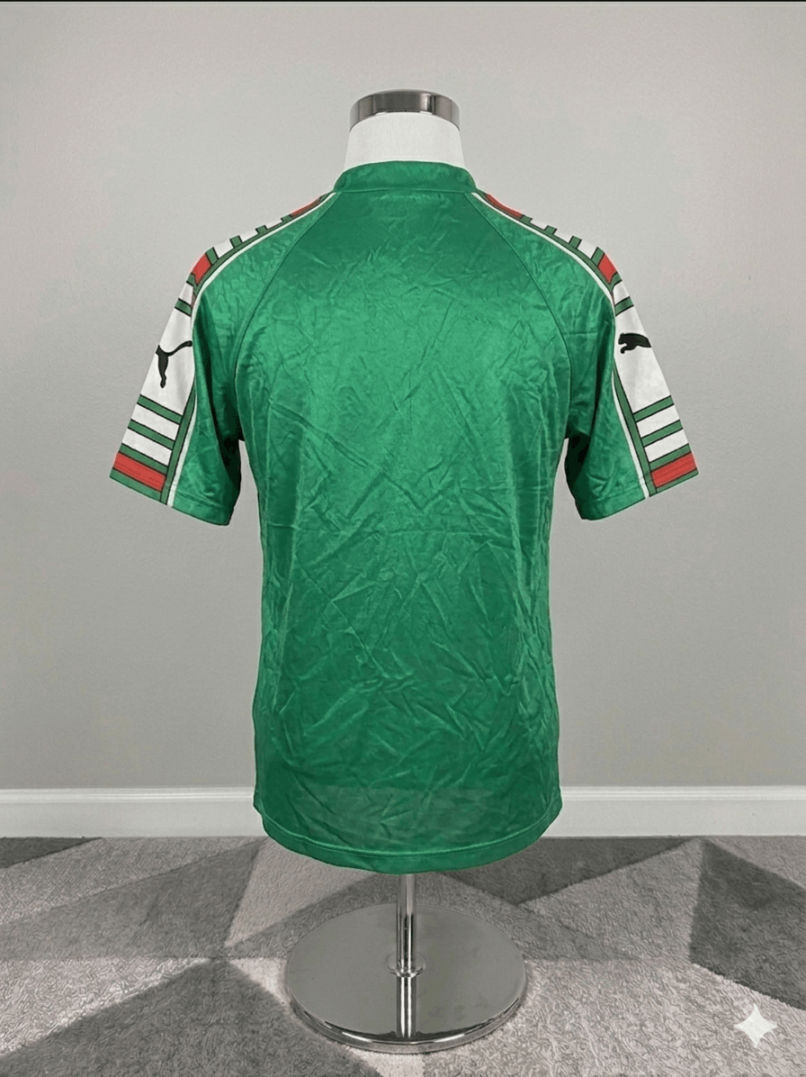 Puma Zaire Rare 1992 1994 Home Shirt Congo Leopard Size US L / EU 52-54 / 3 - 4 Thumbnail