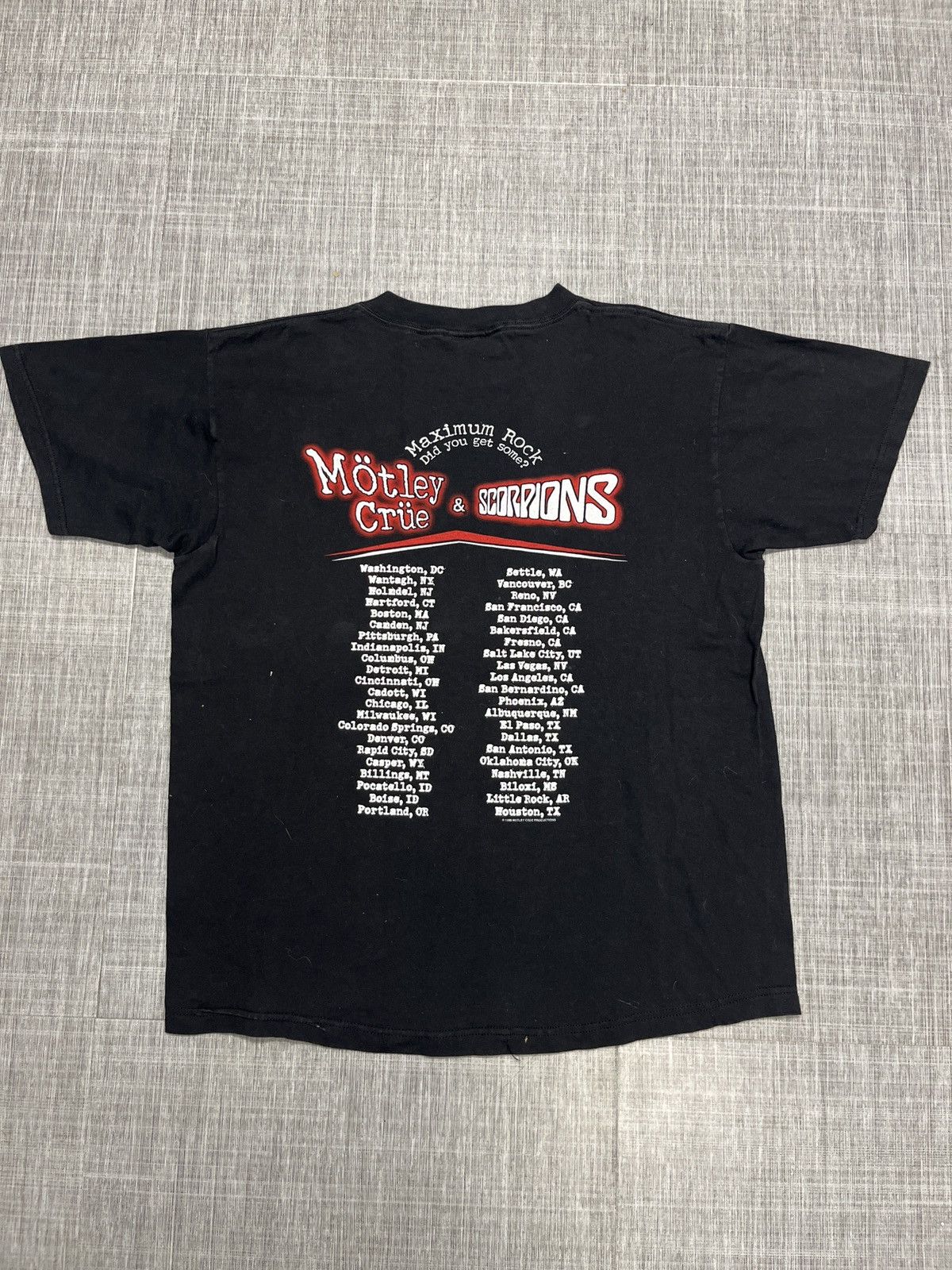 All Sport × Band Tees × Vintage 1999 Mötley Crue X Scorpions Tour Tee Size US L / EU 52-54 / 3 - 4 Thumbnail