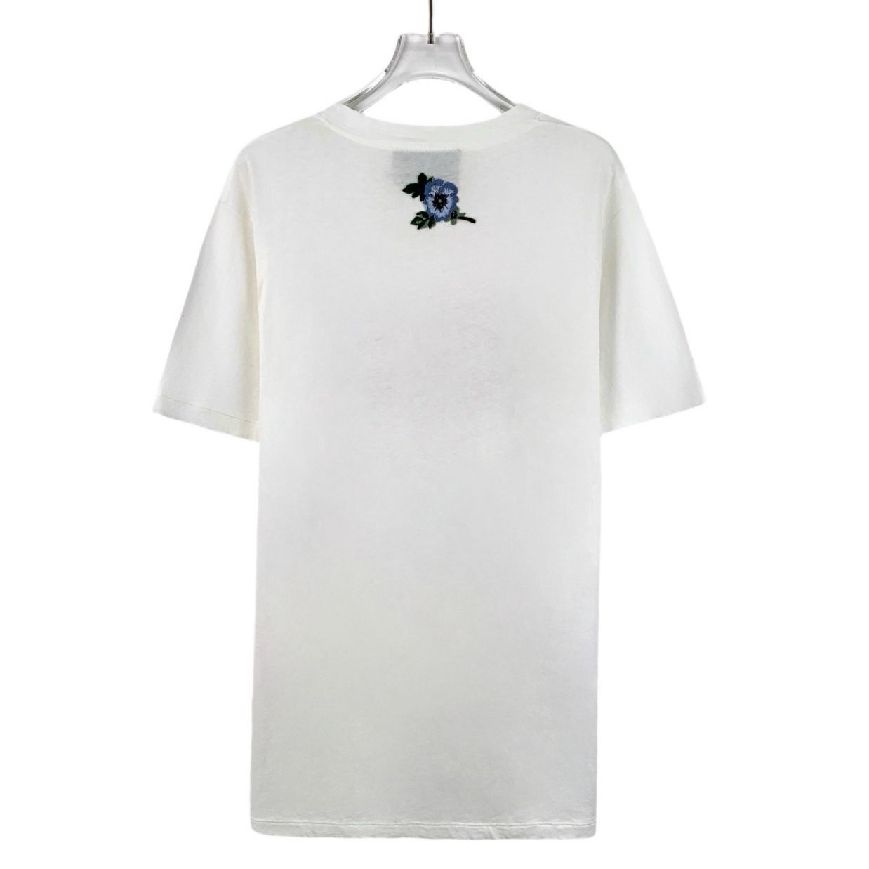 Gucci Gucci White Logo Printed Cotton Round-Neck Short-Sleeved T-S Size XXS / US 00 / IT 34 - 8 Thumbnail