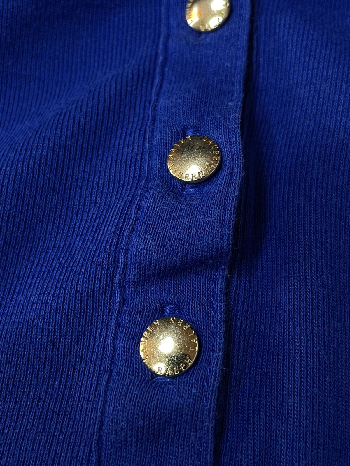 Polo Ralph Lauren 🔥Offers🔥Ralph Lauren Polo Tee Luxury Gold Logo Size S / US 4 / IT 40 - 4 Thumbnail