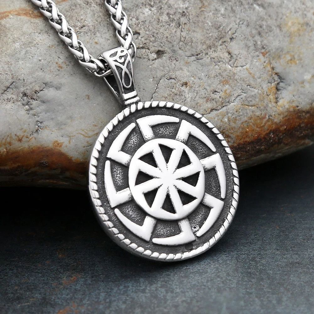 Jewelry Nordic Symbol Pendant Necklaces Size ONE SIZE - 5 Thumbnail