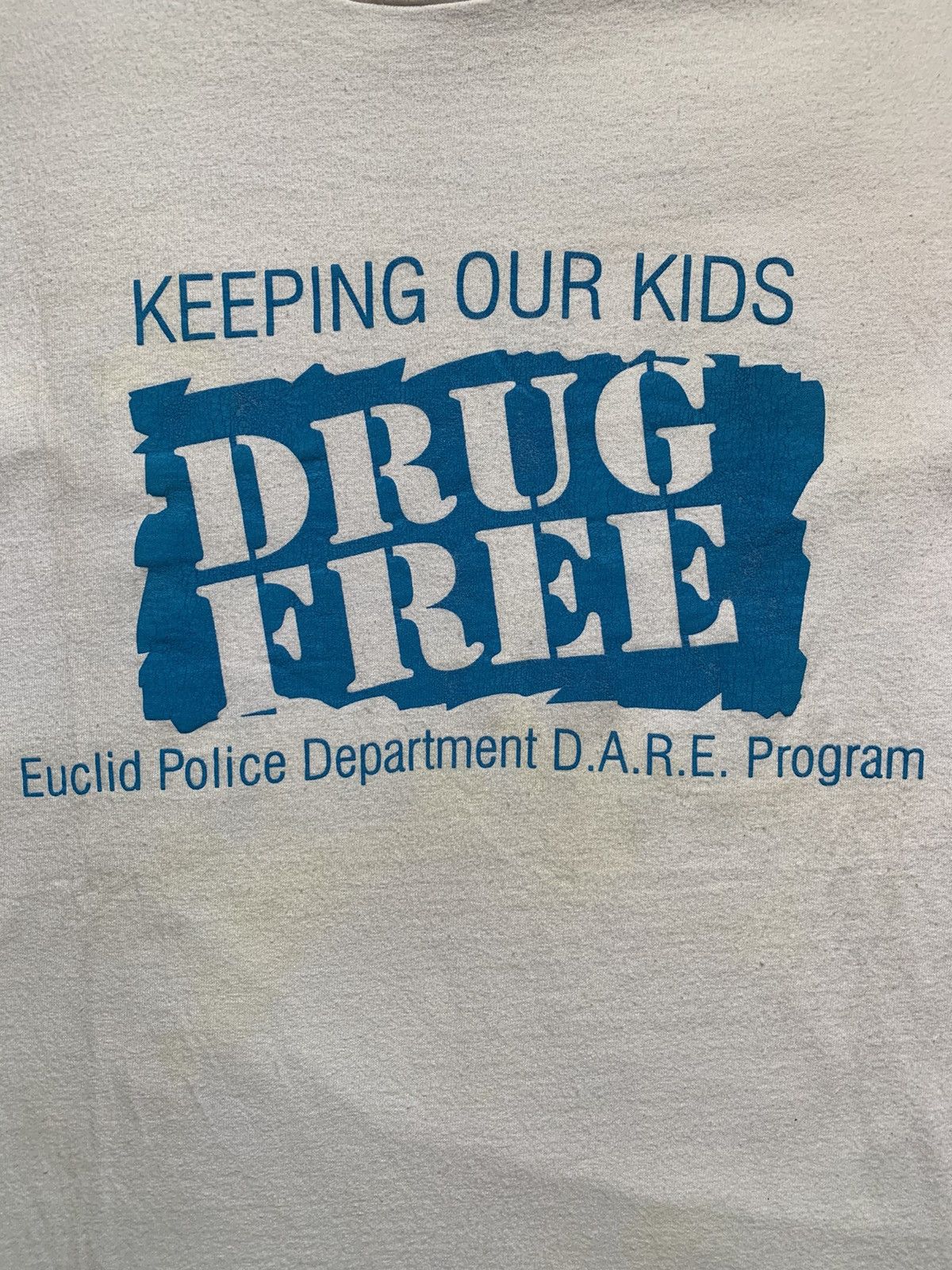 Vintage Vintage Tees DARE "Drug Free" Size US XL / EU 56 / 4 - 3 Thumbnail