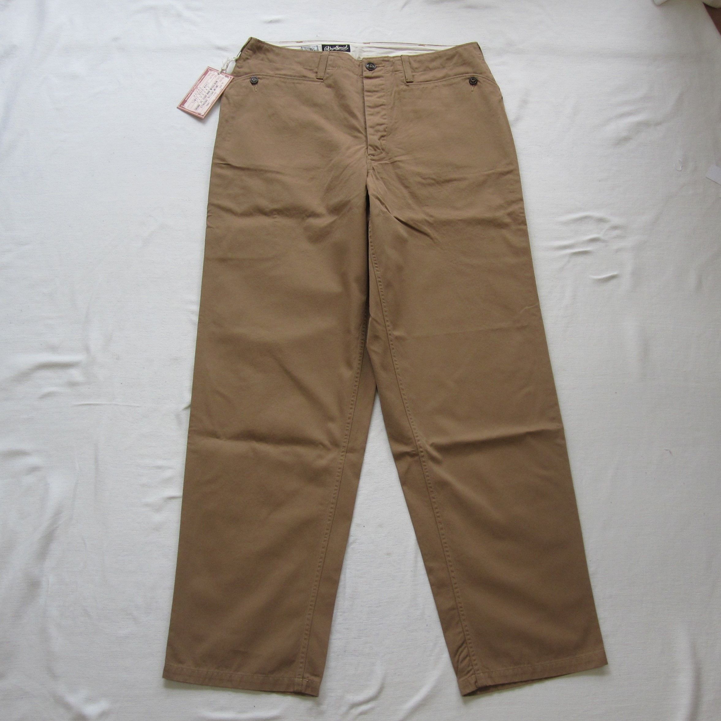 Freewheelers “Cal” TROUSERS Size US 34 / EU 50 - 1 Thumbnail