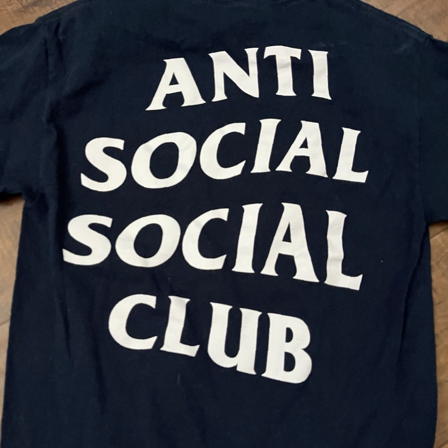 Anti Social Social Club Anti Social Social Club ASSC New York Short Sleeve T-Shirt Small Navy Blue Size US S / EU 44-46 / 1 - 3 Thumbnail