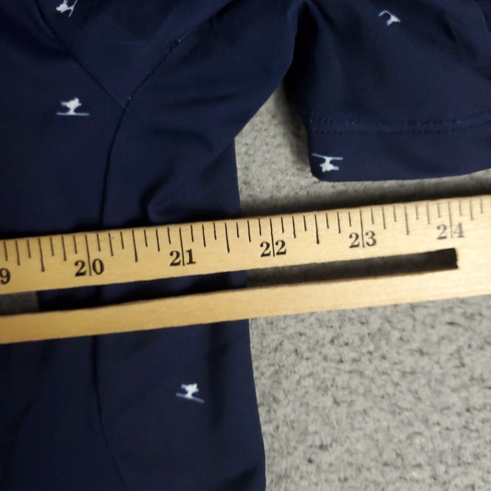 KJUS KJUS Polo Shirt Mens Size Medium 50 Navy Blue Ski Graphic Golf Short Sleeve Size US M / EU 48-50 / 2 - 7 Thumbnail