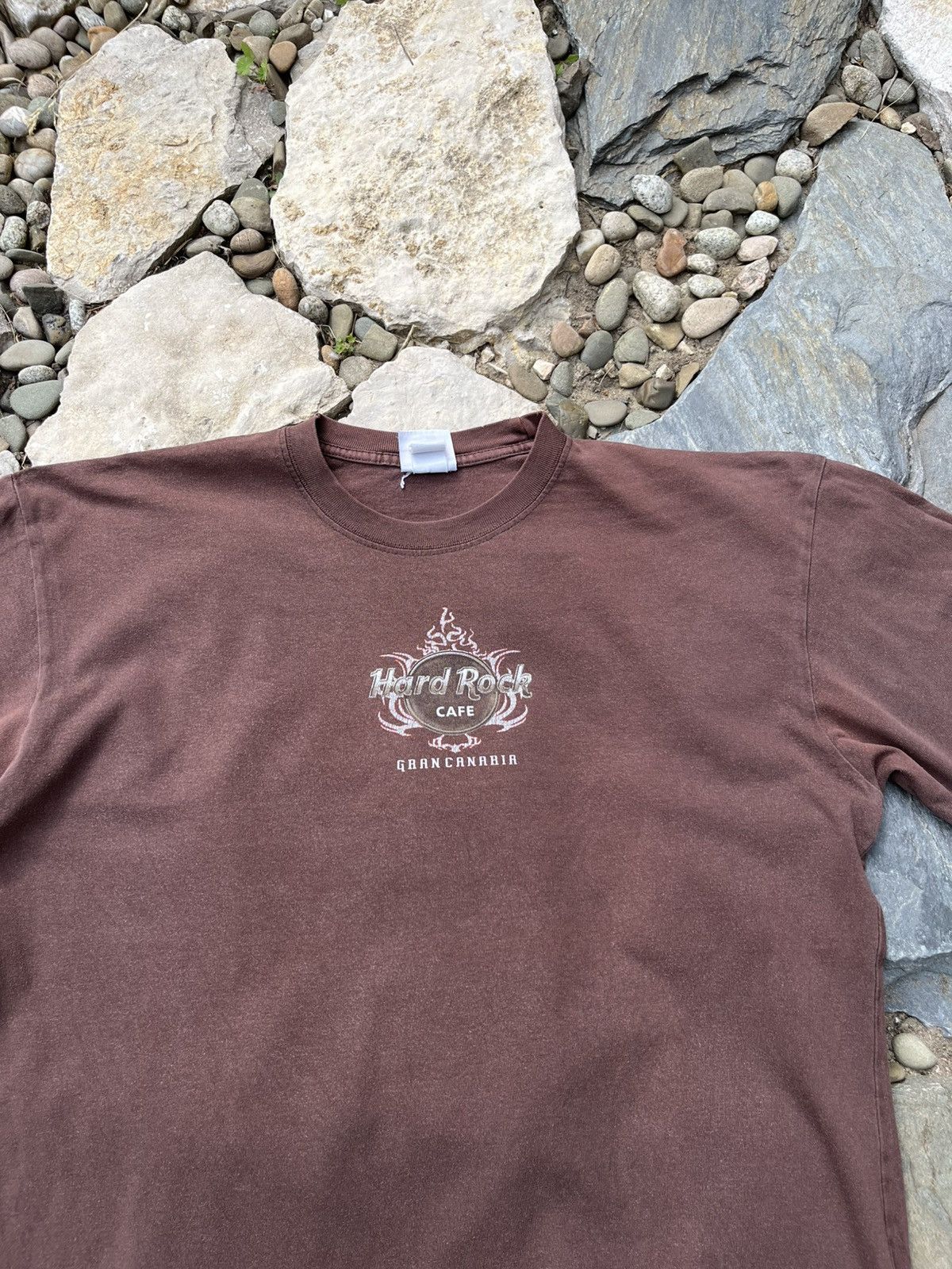 Hard Rock Cafe × Japanese Brand Vintage Hard Rock Cafe Gran Canaria washed dragon y2k tee Size US L / EU 52-54 / 3 - 3 Thumbnail