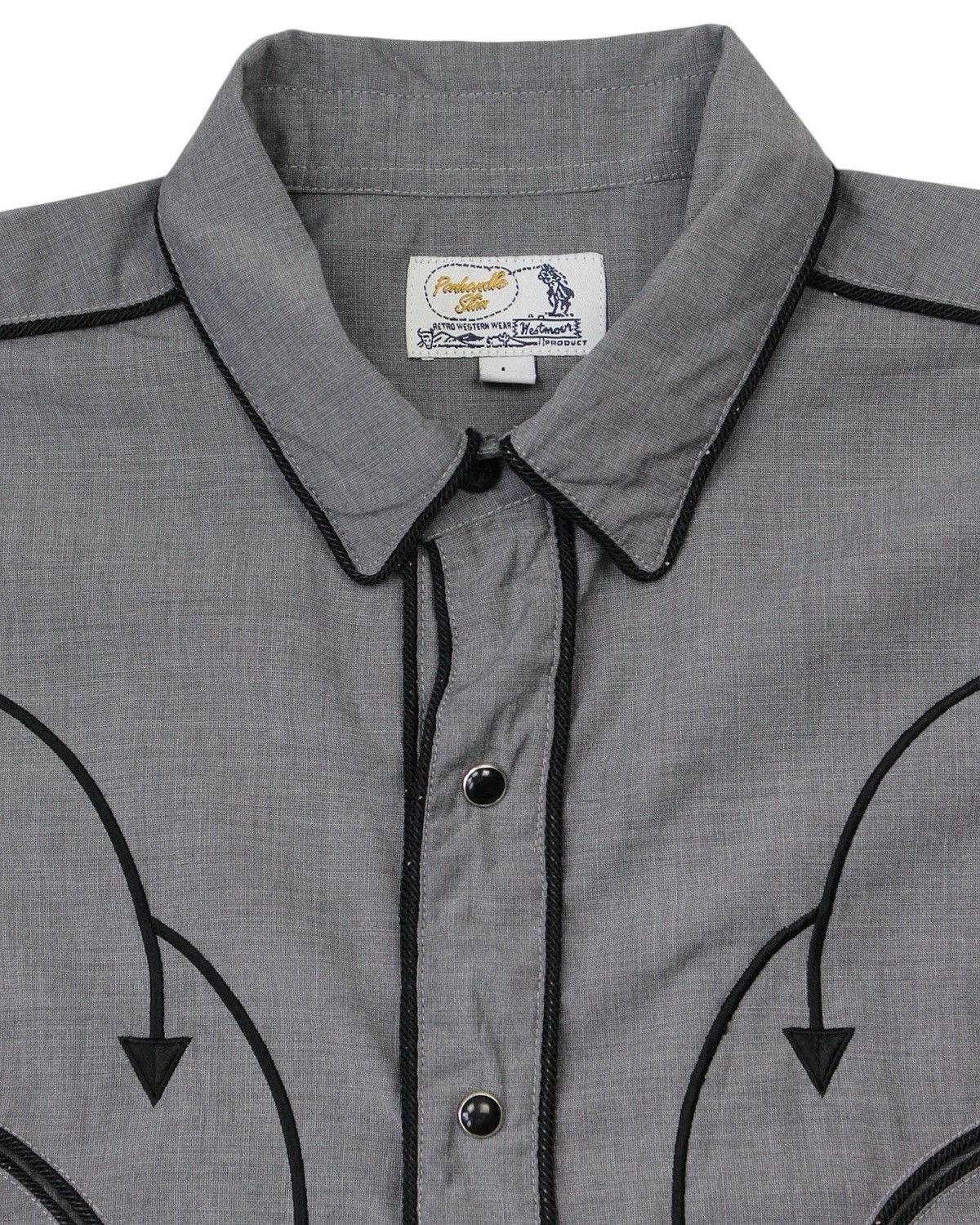 Panhandle Slim × Vintage 2000S PANHANDLE SLIM WESTERN SHIRT – “WIND MAP” EMBROIDERY Size US L / EU 52-54 / 3 - 2 Thumbnail