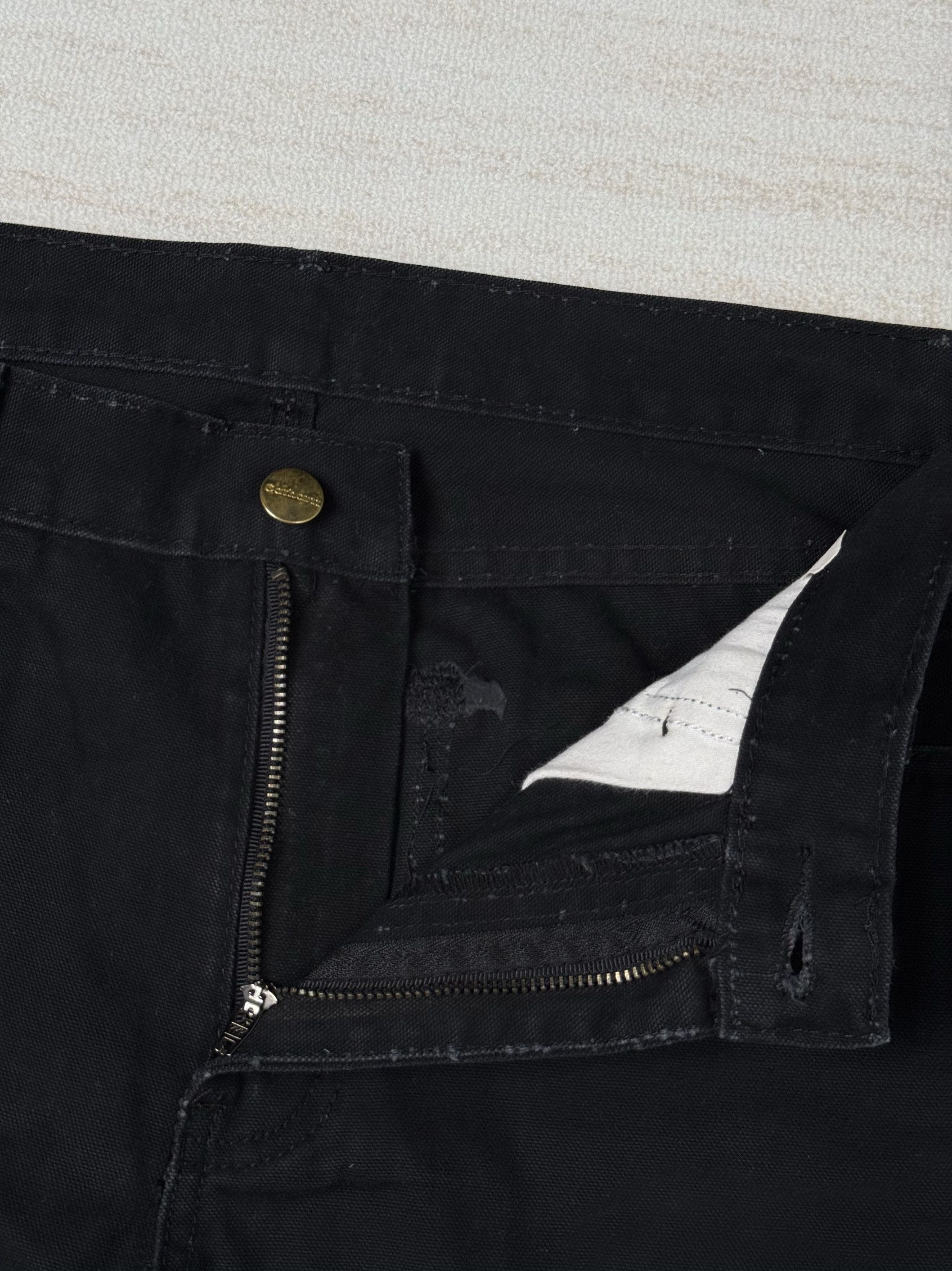 Carhartt × Vintage UNWORN* VINTAGE CARHARTT EXCLUSIVE TRIMMING JEAN BLK Size US 32 / EU 48 - 5 Thumbnail