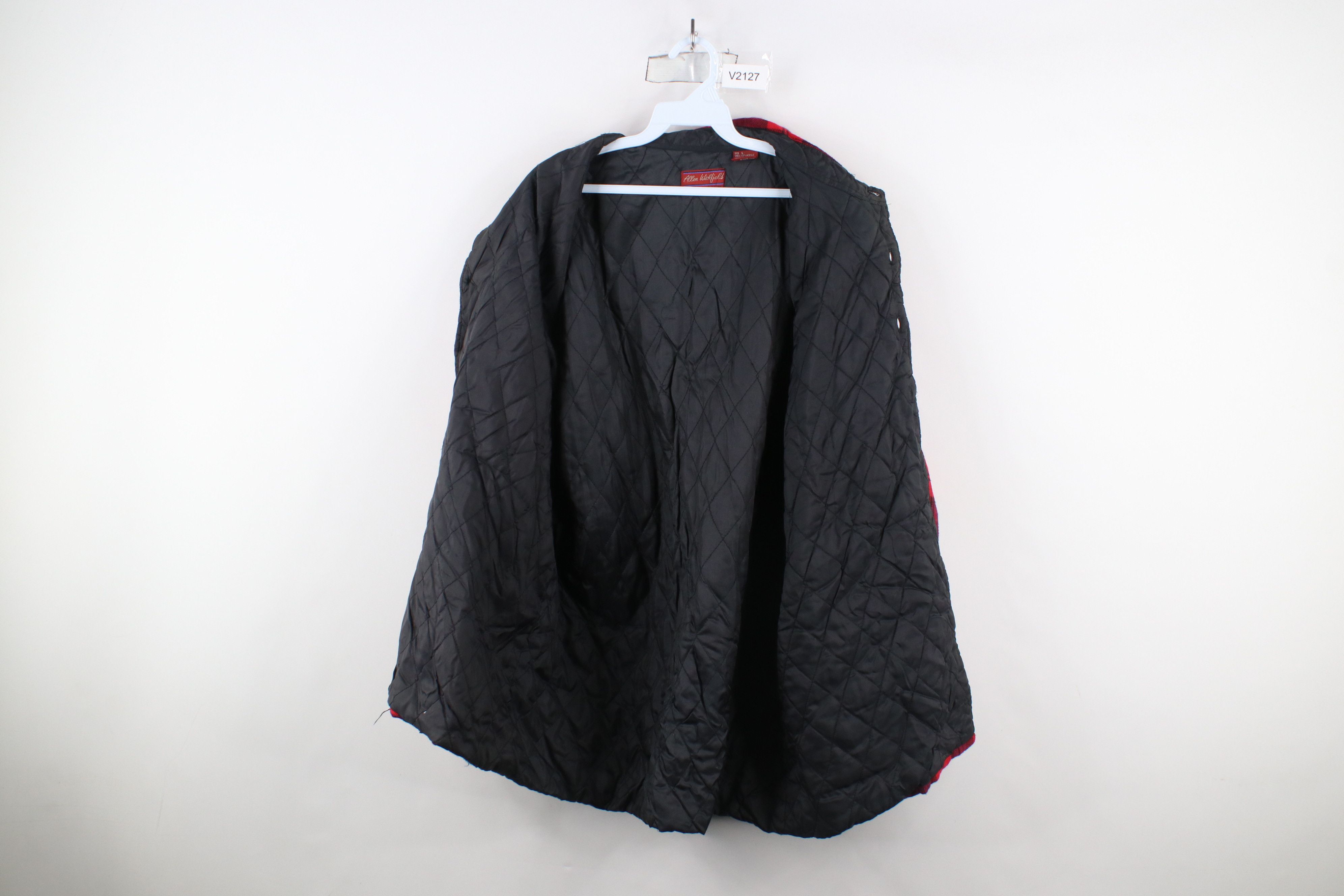 Vintage Vintage 90s Streetwear Quilted Flannel Button Shirt Jacket Size US L / EU 52-54 / 3 - 13 Thumbnail