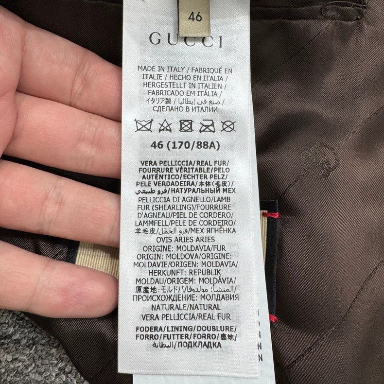 Gucci gucci shearling long coat jacket-2507 Size US L / EU 52-54 / 3 - 5 Thumbnail