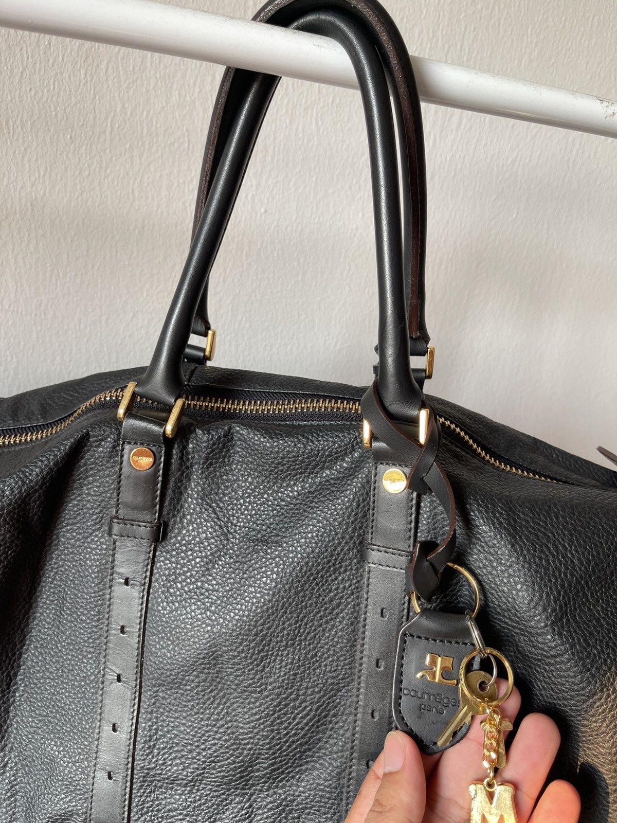 Courreges Courreges paris Boston Travel bag Size ONE SIZE - 3 Thumbnail