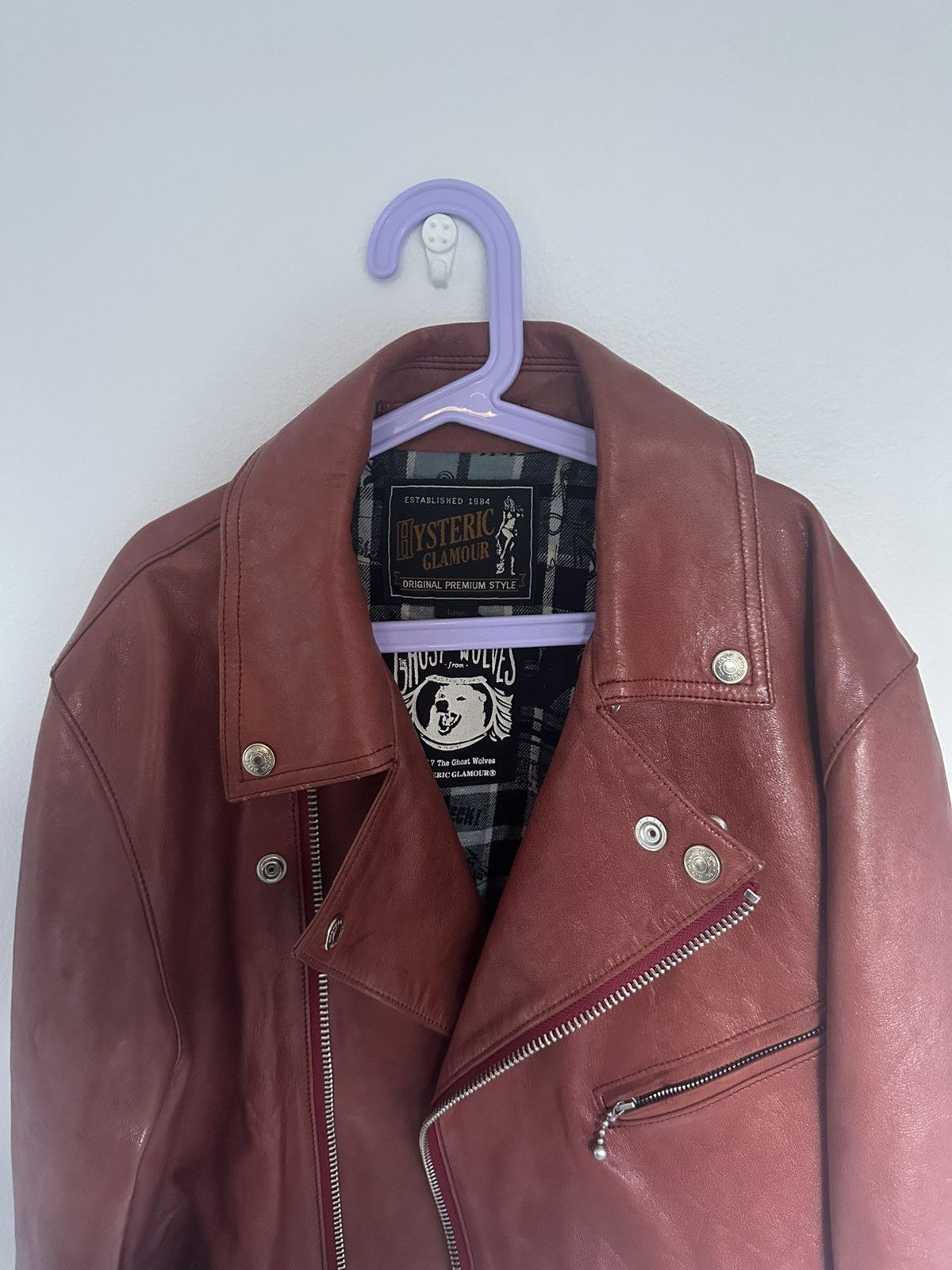 Hysteric Glamour Hysteric Glamour Leather Jacket Size US S / EU 44-46 / 1 - 2 Thumbnail
