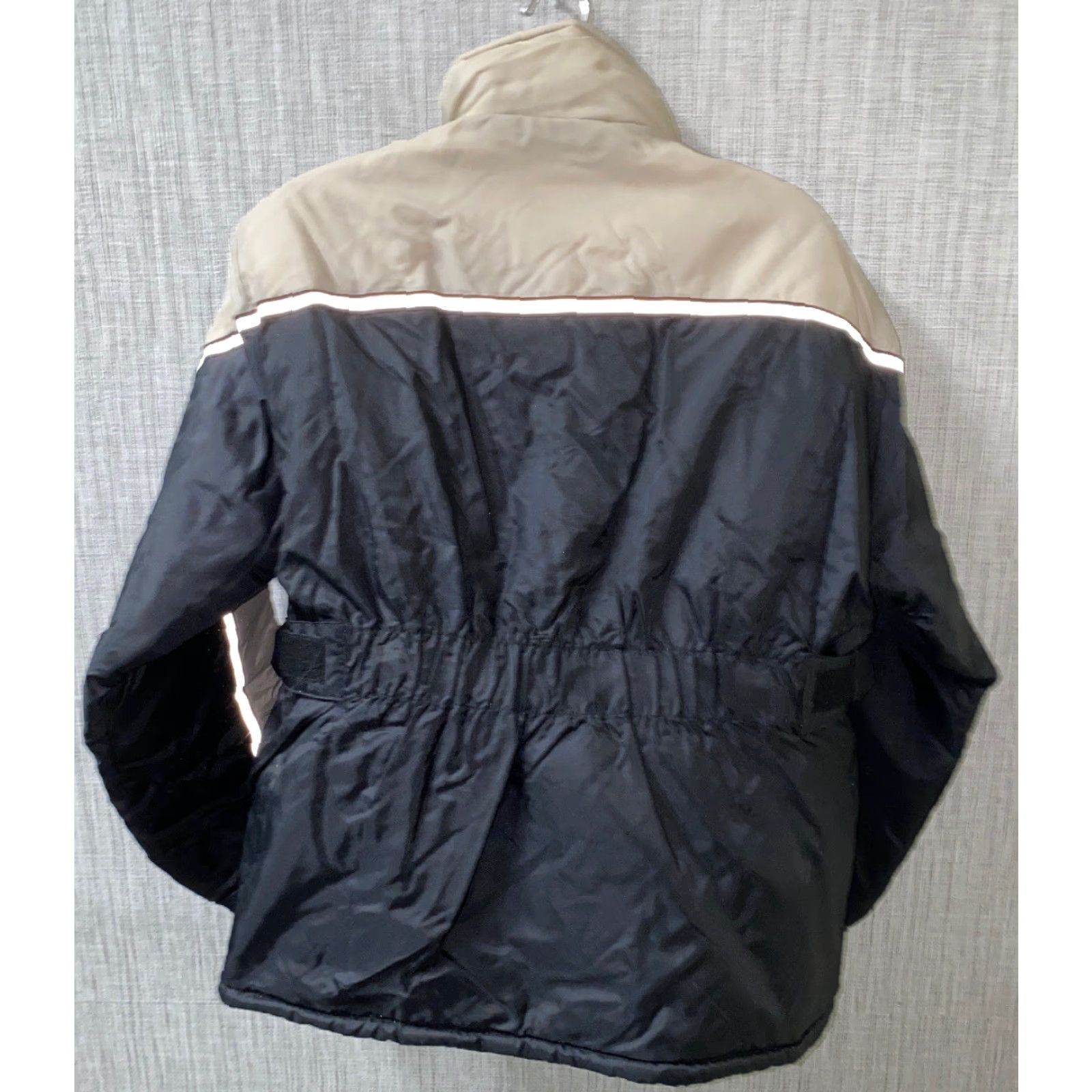 Vintage VINTAGE Spartan Jacket Full Zip Mens XL Black/Beige Quilt Lined Size XL Size US XL / EU 56 / 4 - 5 Thumbnail