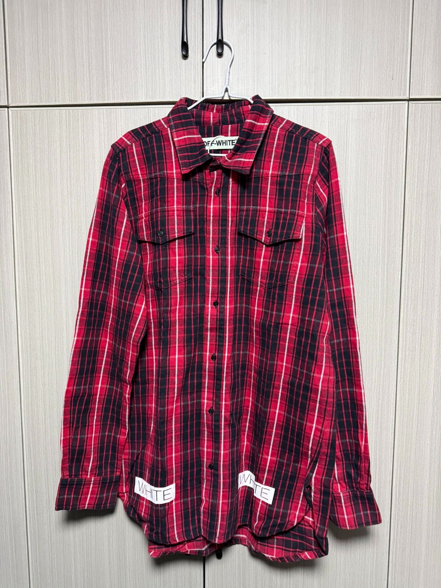 Off-White Off-White Plaid White Shirt xs Men Size US XS / EU 42 / 0 - 1 Thumbnail