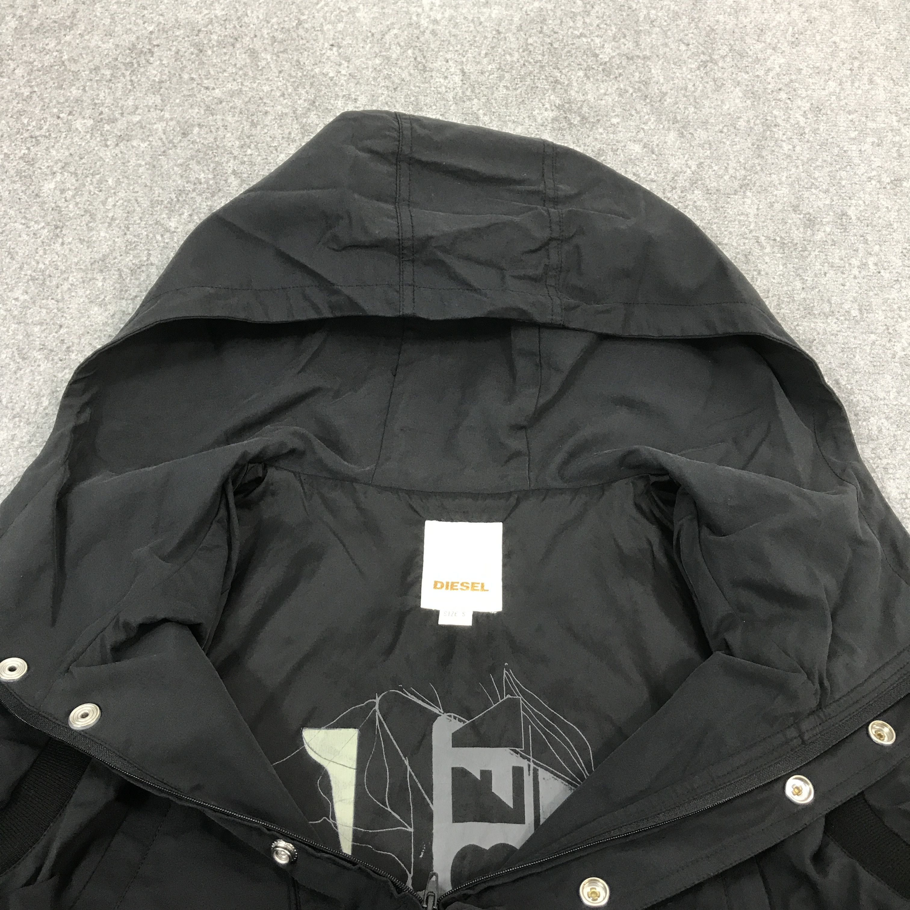 Diesel × Vintage diesel hoodie jacket Size S / US 4 / IT 40 - 5 Thumbnail