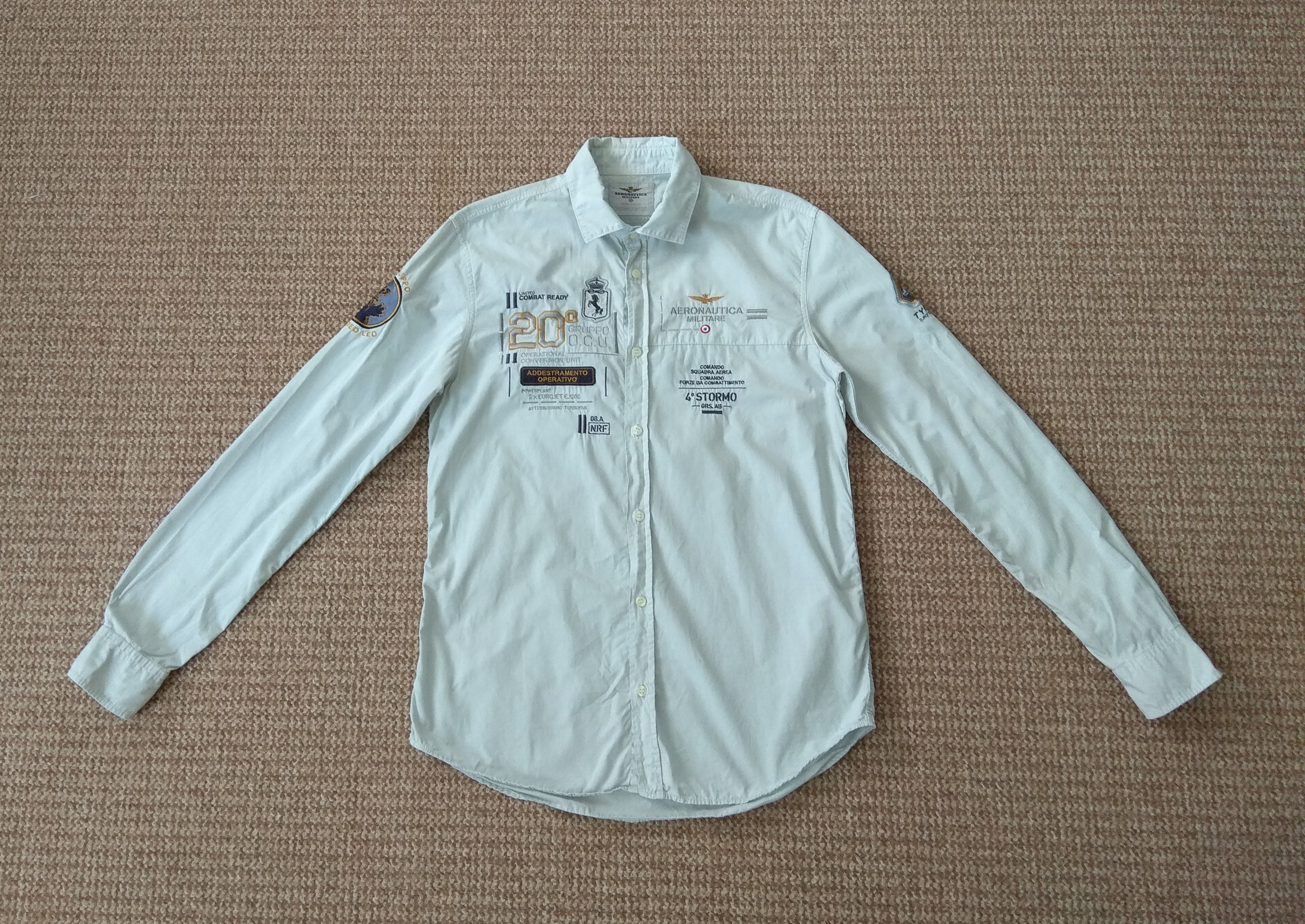 Aeronautica Militare Aeronautica Militare Eurofighter Typhoon 20 Gruppo Shirt M Size US M / EU 48-50 / 2 - 1 Thumbnail