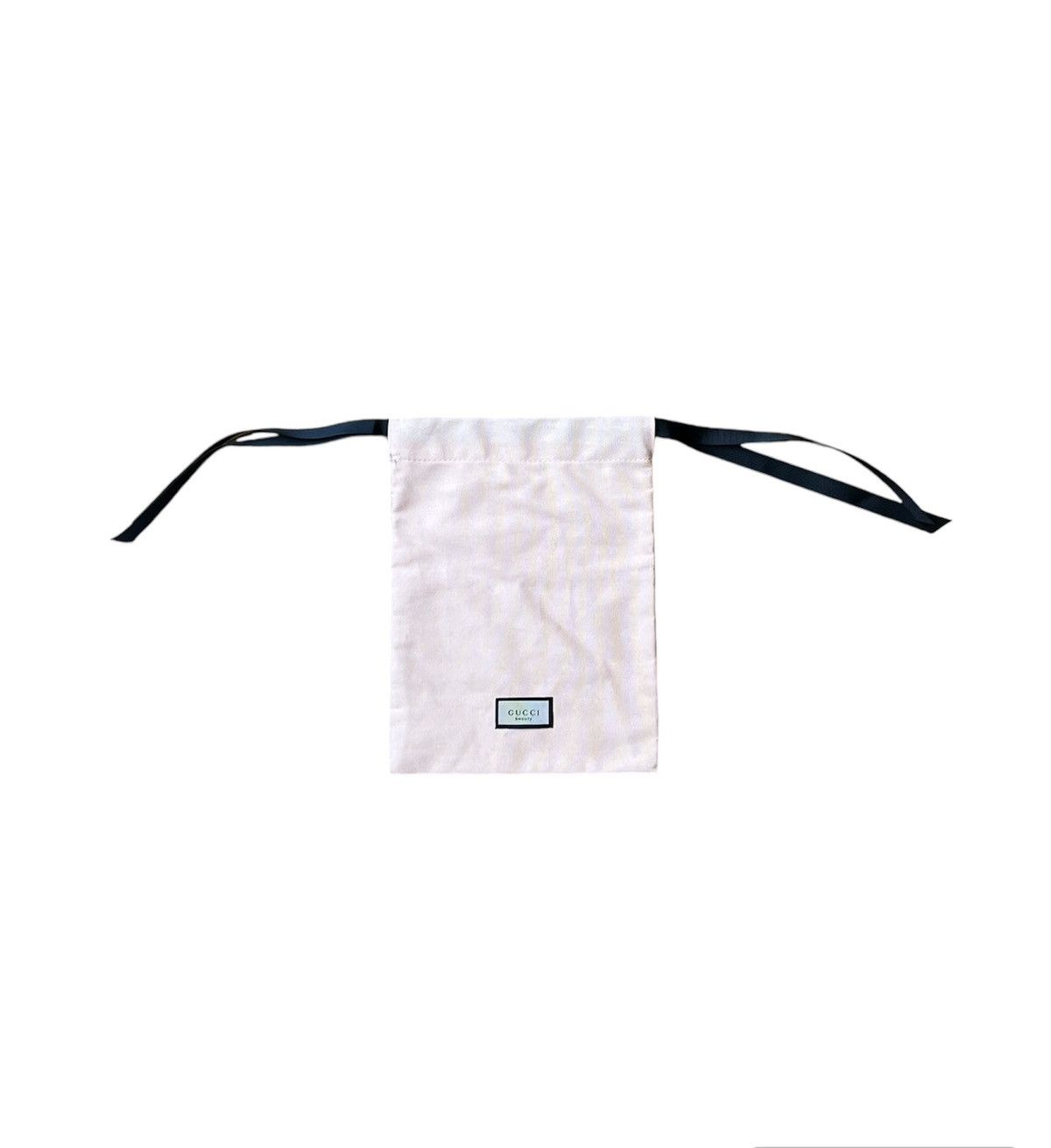 Gucci Gucci Beauty Peach Cosmetic Makeup Drawstring Bag Floral Size ONE SIZE - 1 Thumbnail