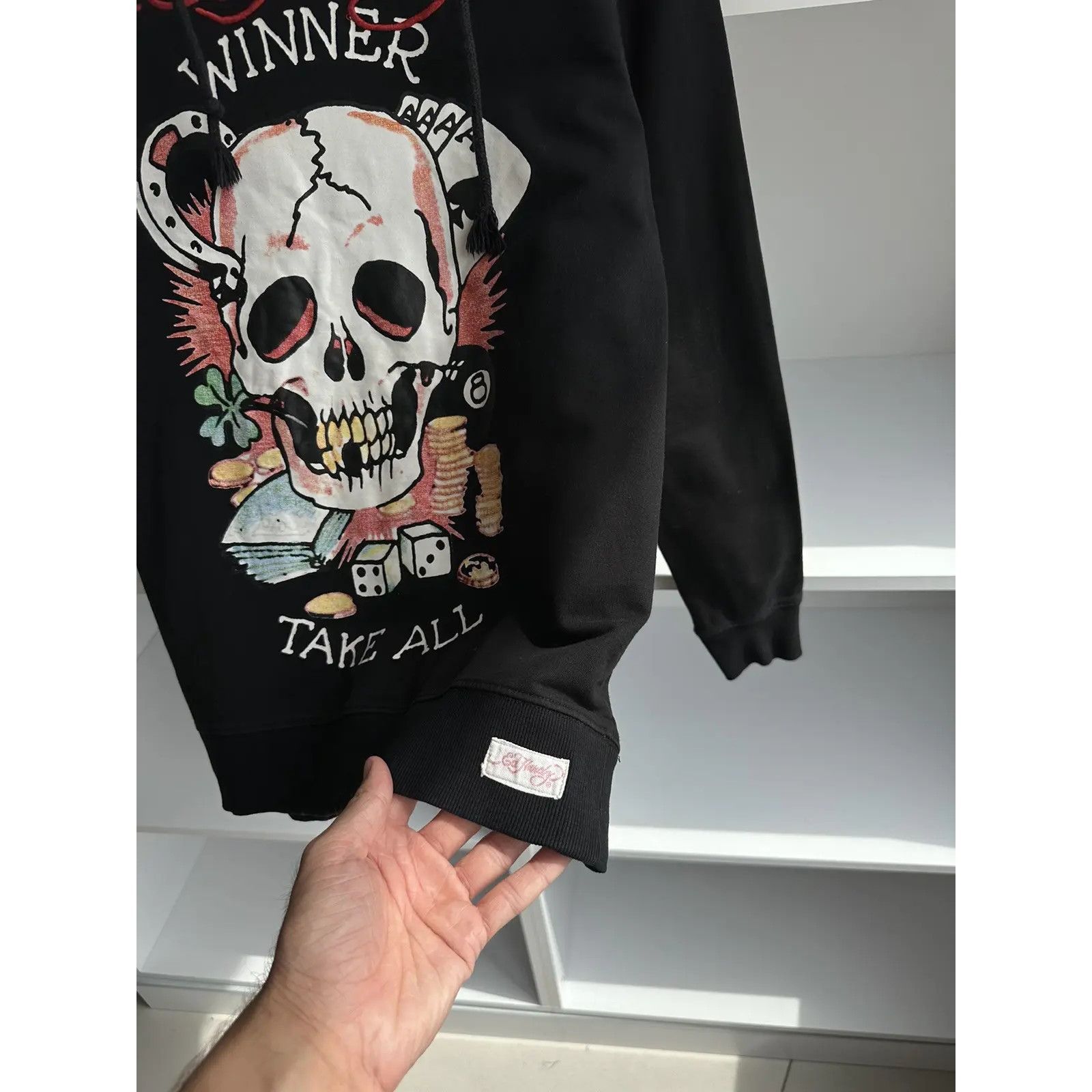Ed Hardy VTG Ed Hardy Winner Take All Hoodie Size US S / EU 44-46 / 1 - 6 Thumbnail