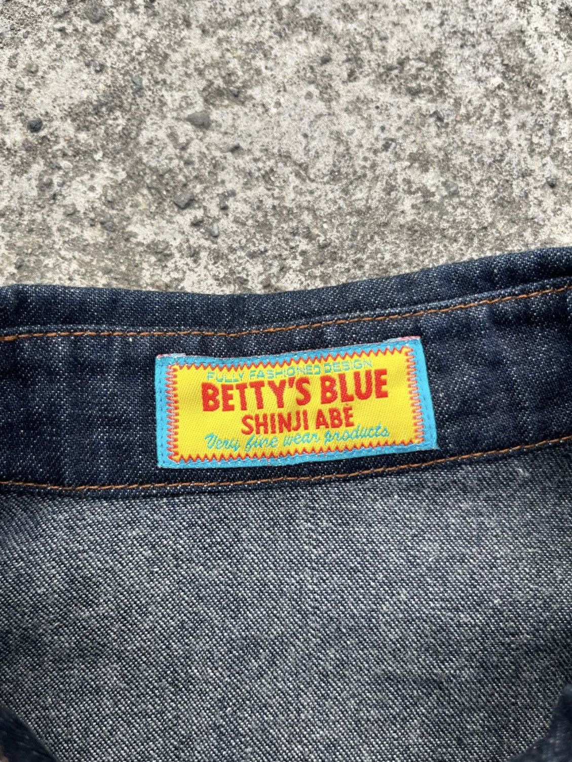 Japanese Brand Betty’s Blue Shinji Abe Shirt Size US M / EU 48-50 / 2 - 3 Thumbnail