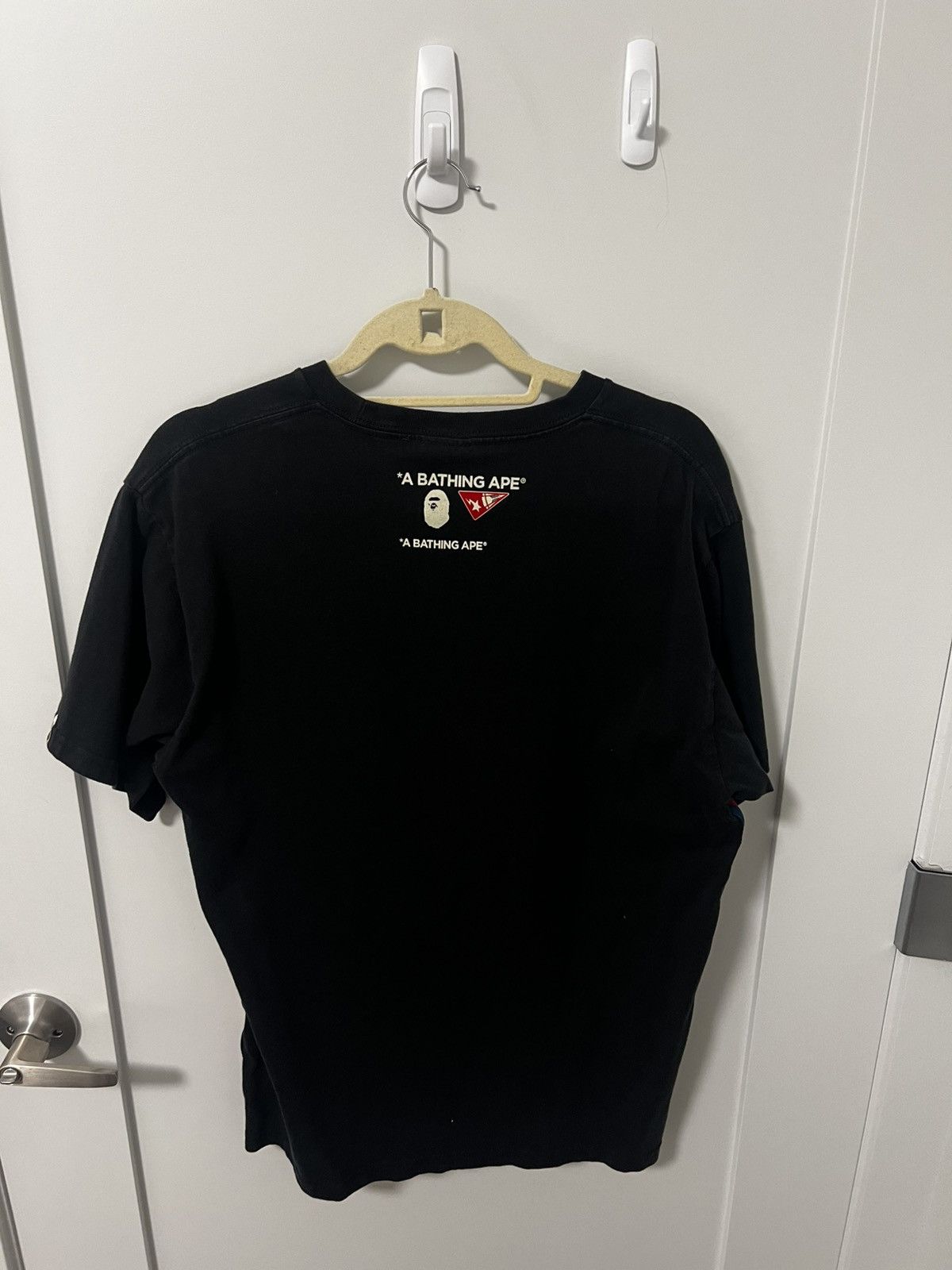 Bape Bapesta Side Tape Tee Size US XL / EU 56 / 4 - 2 Thumbnail