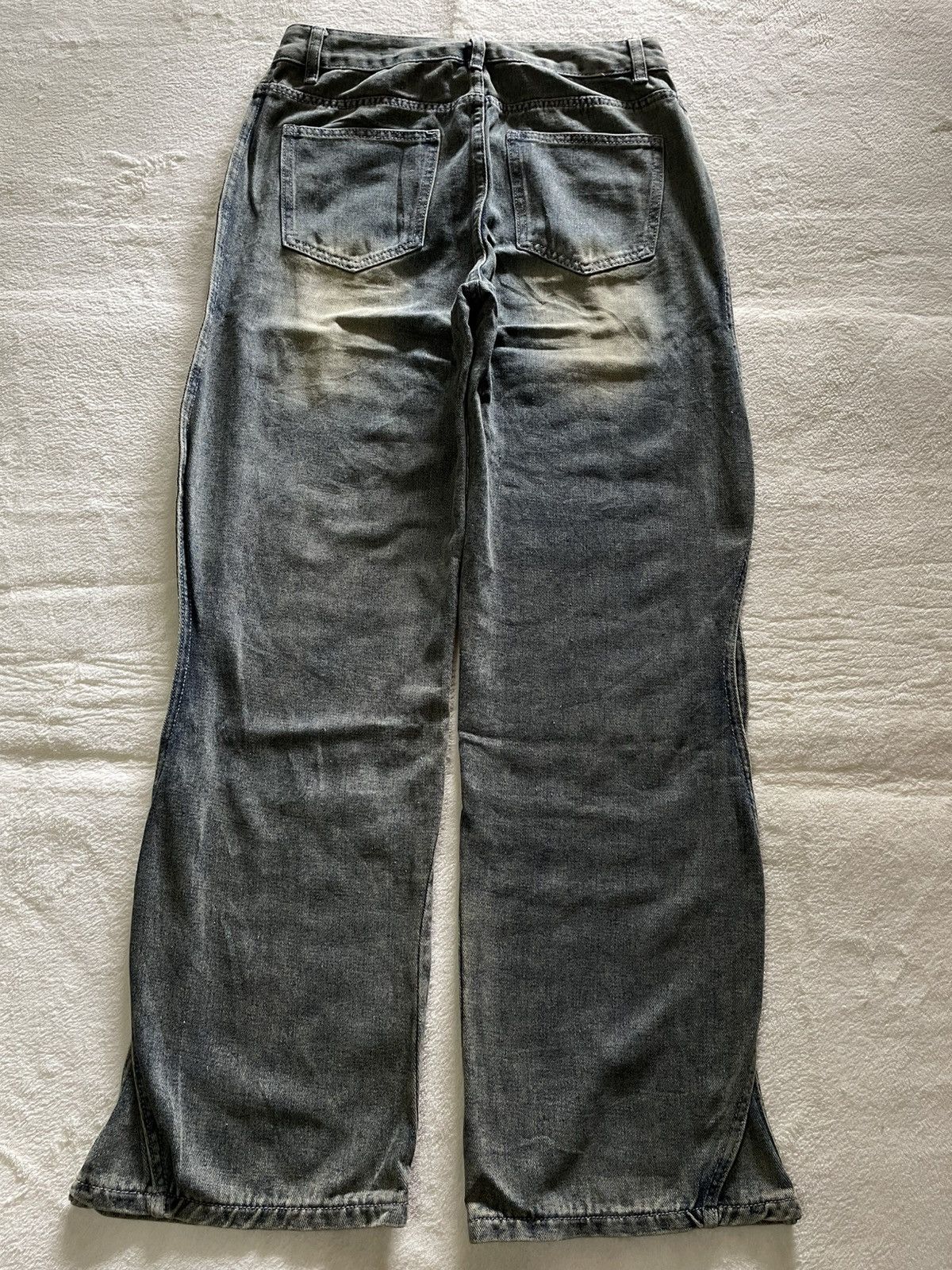 Japanese Brand Vintage Dazy Baggy Mudwash Faded Denim Jeans Size US 28 / EU 44 - 10 Thumbnail