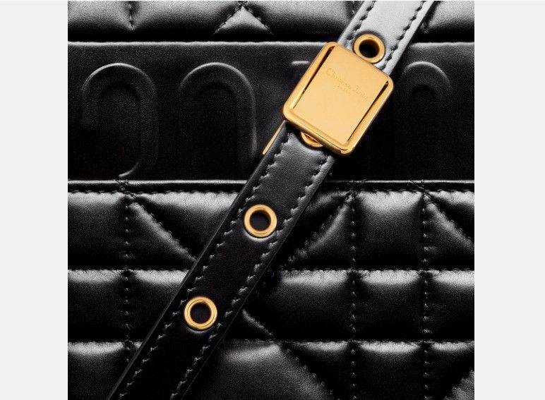 Dior o1w1db10425 M9243U Size: OS / Large Caro Bag in Black Size ONE SIZE - 6 Thumbnail