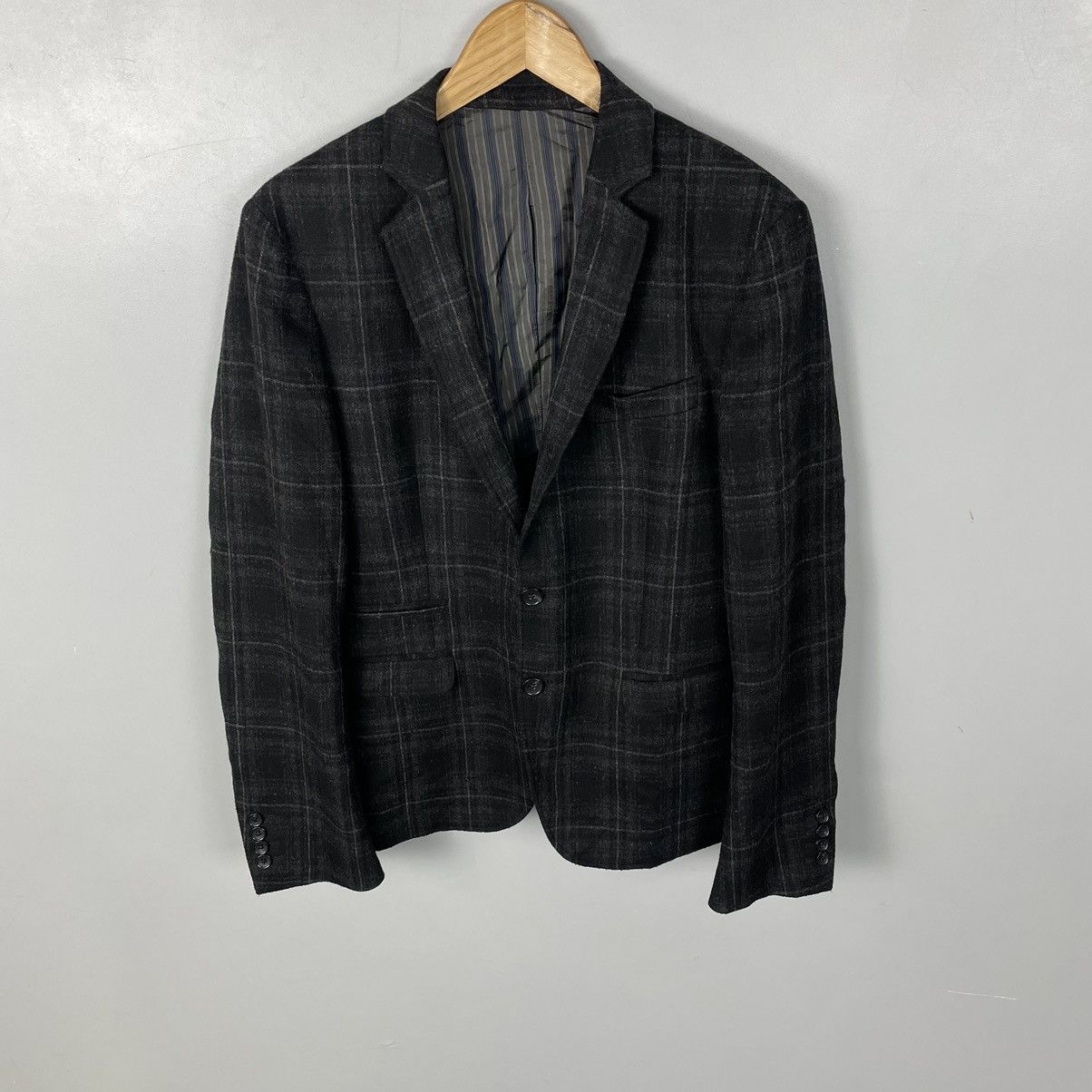 Dolce & Gabbana men’s Dolce&Gabbana Wool blazer color black sz 46 Size 46S - 2 Thumbnail