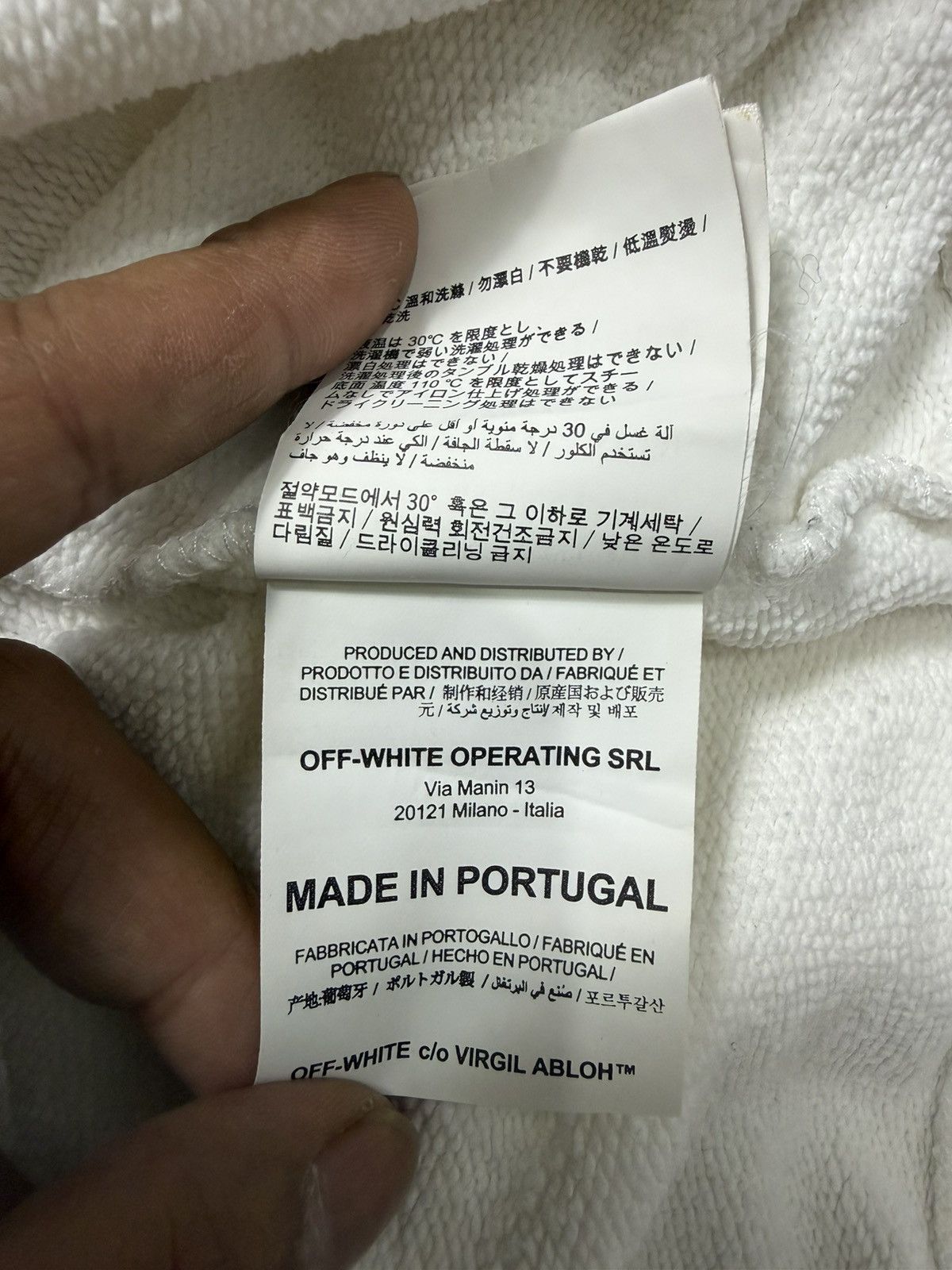 Off-White Off-White Dripping Arrows White Sweatshirt Size US S / EU 44-46 / 1 - 10 Thumbnail