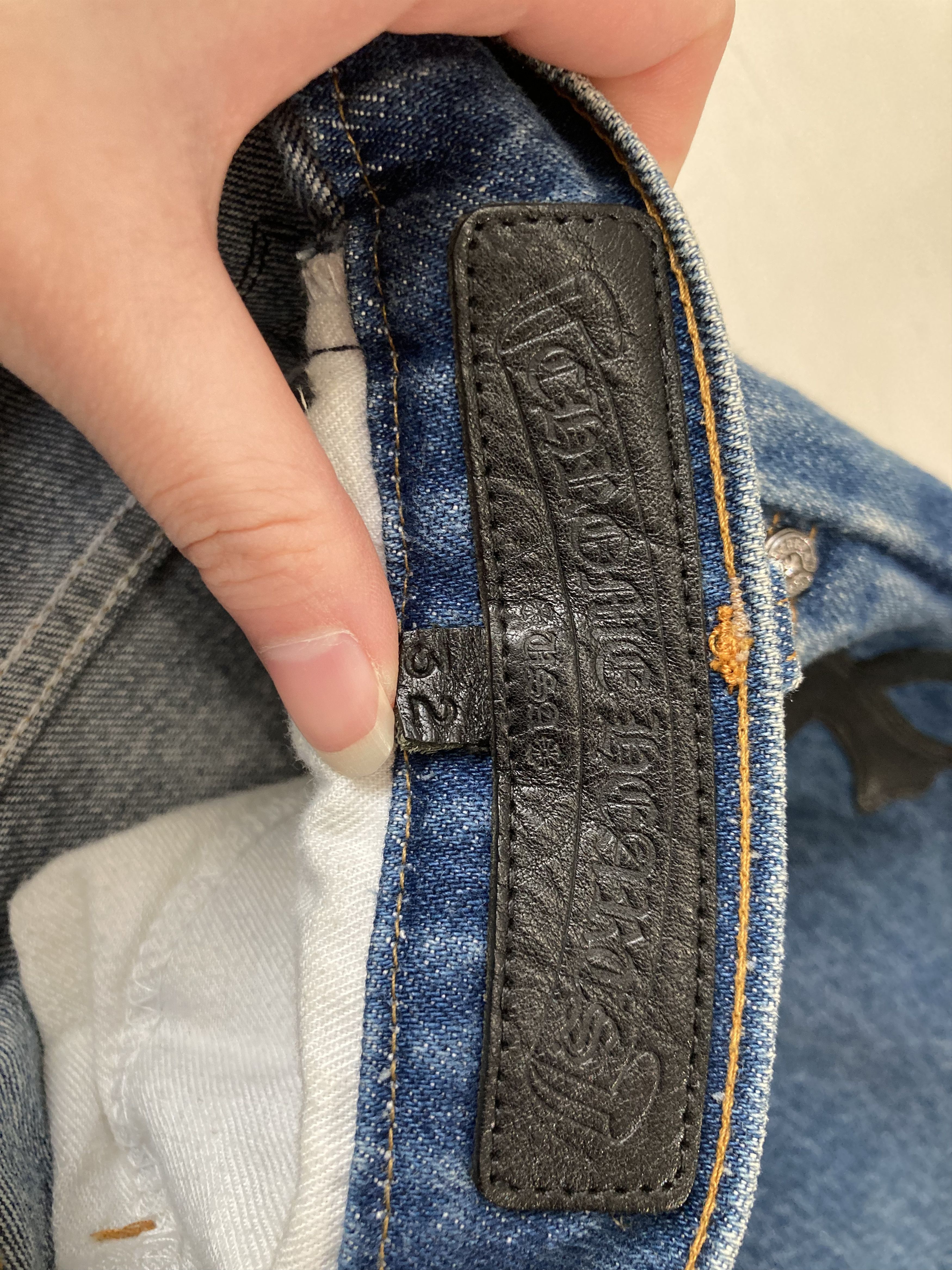 Chrome Hearts Chrome Hearts Levi's 517 Black Cross Patch Denim Jeans Size 24" / US 00 / IT 34 - 15 Thumbnail
