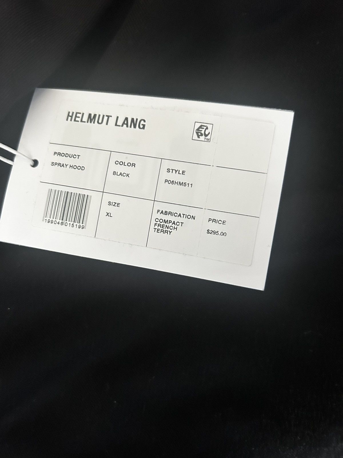 Helmut Lang Helmut lang spray hoodie Size US XL / EU 56 / 4 - 4 Thumbnail