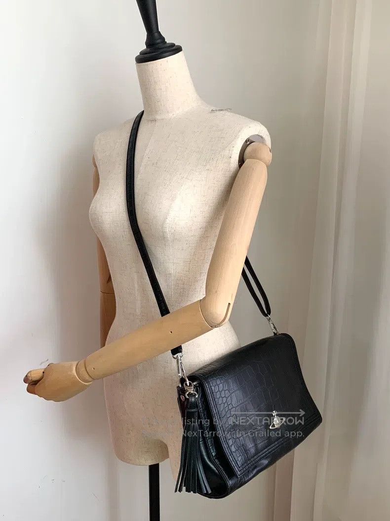 Vivienne Westwood vivienne westwood size os Black and Silver Crocodile Patter Size ONE SIZE - 3 Thumbnail