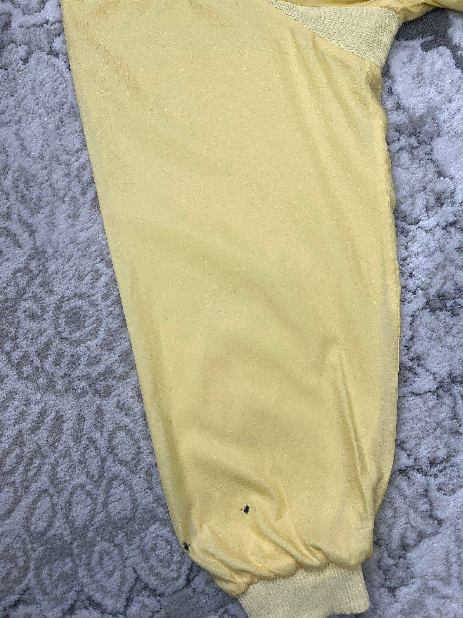 Lacoste Vintage Lacoste Chemise Bomber Jacket Yellow Made in France Size US L / EU 52-54 / 3 - 18 Thumbnail