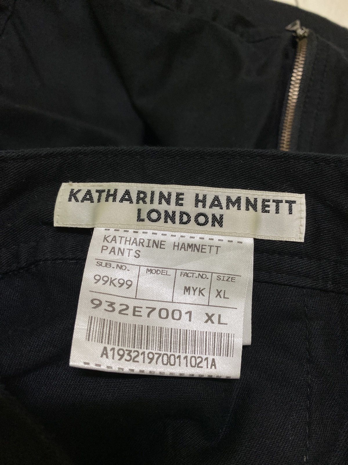Designer × Katharine Hamnett London × Seditionaries Katharine Hamnett London Multi Pocket X Punk Zipper Size US 33 - 14 Thumbnail