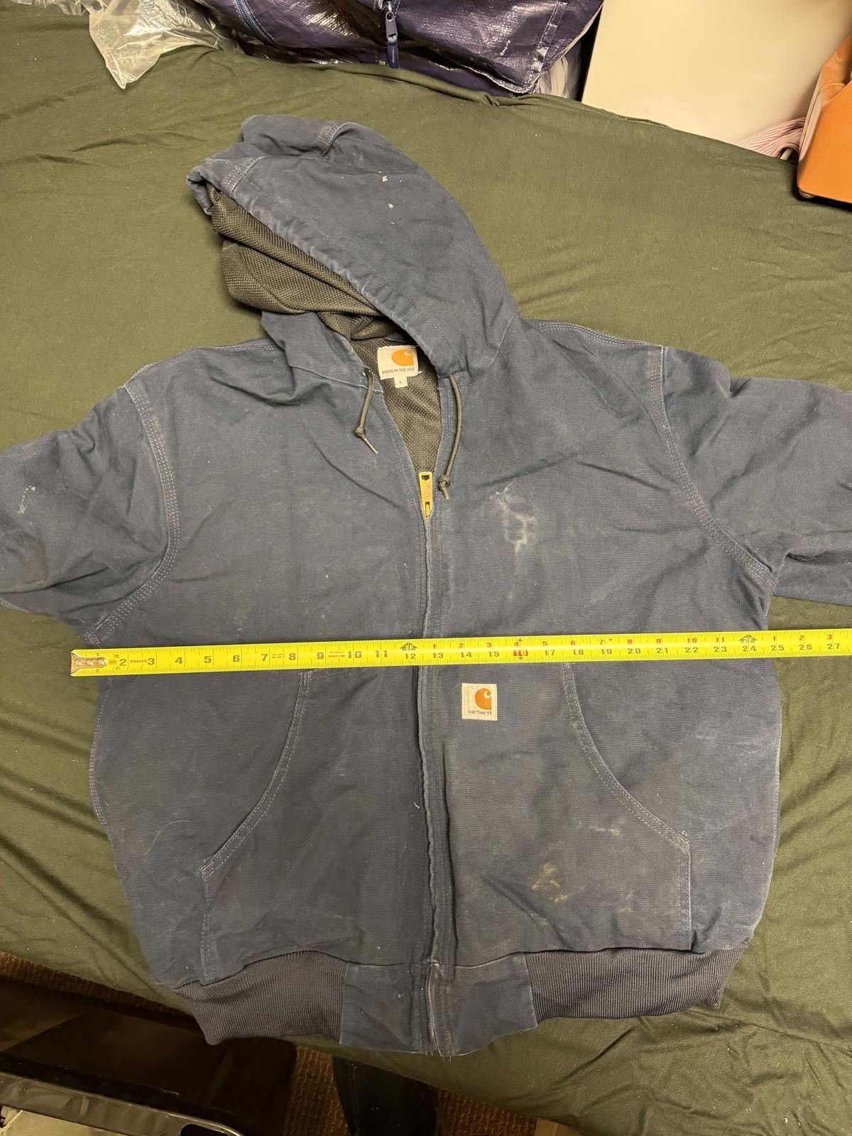 Carhartt Carhartt Made in the USA jacket blue large Size US L / EU 52-54 / 3 - 1 Thumbnail