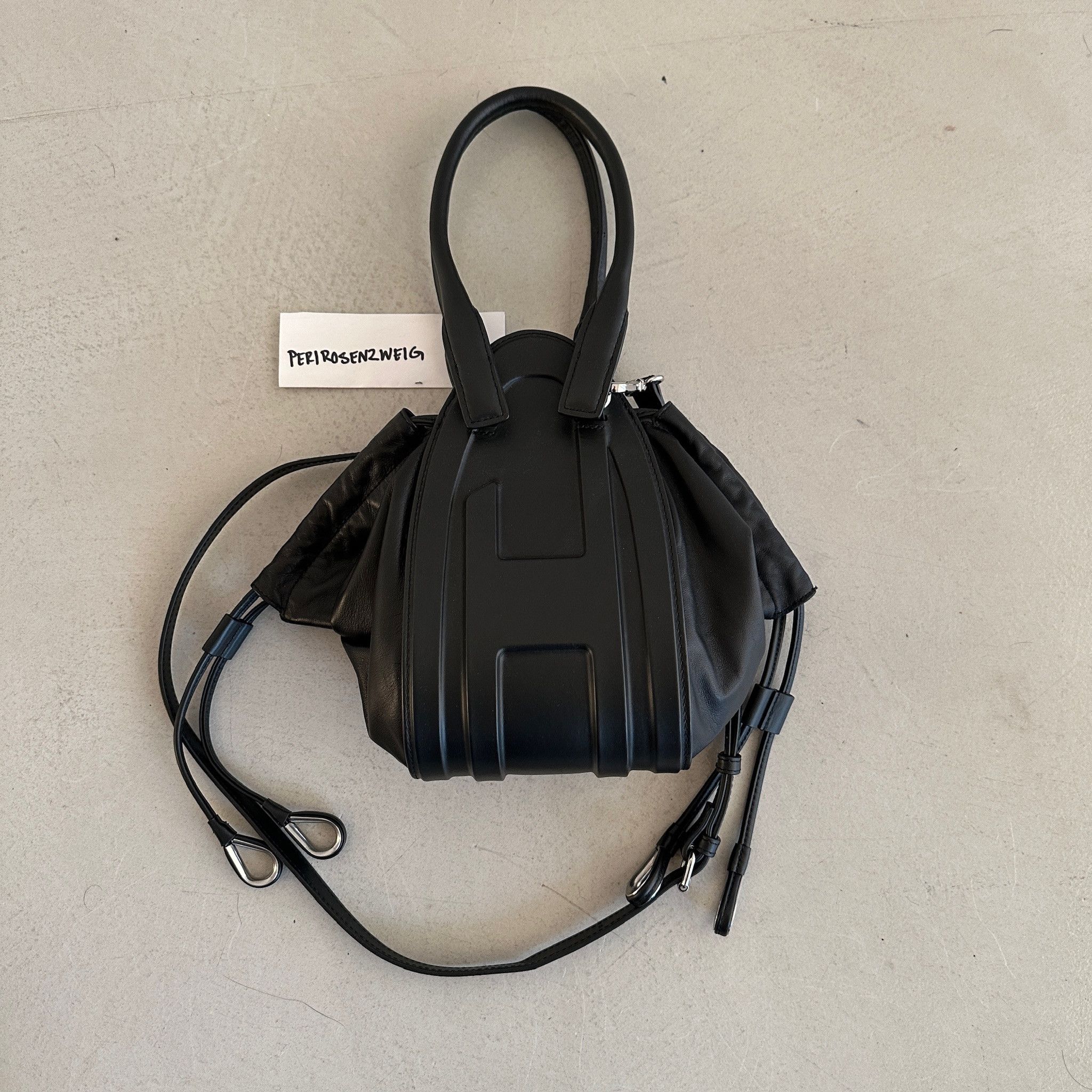 image of Diesel 1Dr Fold Bag in Black, Women's