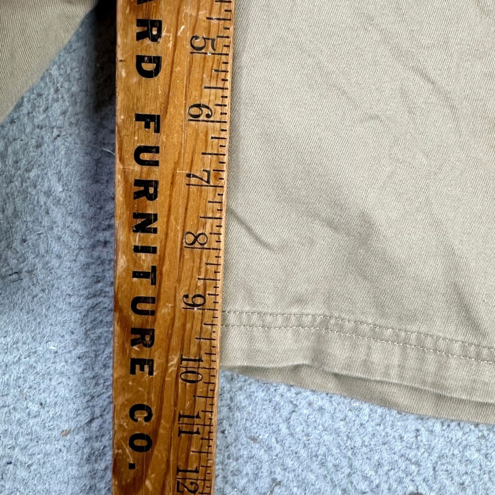 Perry Ellis Perry Ellis Mens Cargo Walk Shorts 38 Tan Relaxed Flat Front 100% Cotton NEW Size US 38 / EU 54 - 7 Thumbnail