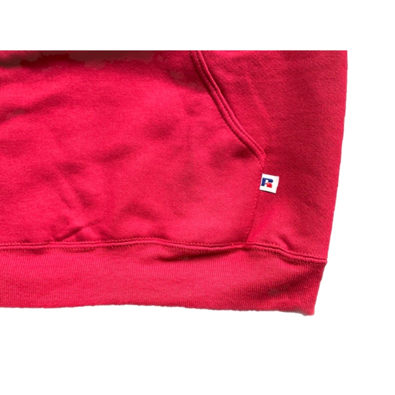 Russell Athletic VINTAGE Russell Athletic Hoodie Mens M Red Sweatshirt 90s NWT Deadstock Cardinal Red Sweatshirt Crew Mens Size US M / EU 48-50 / 2 - 4 Thumbnail