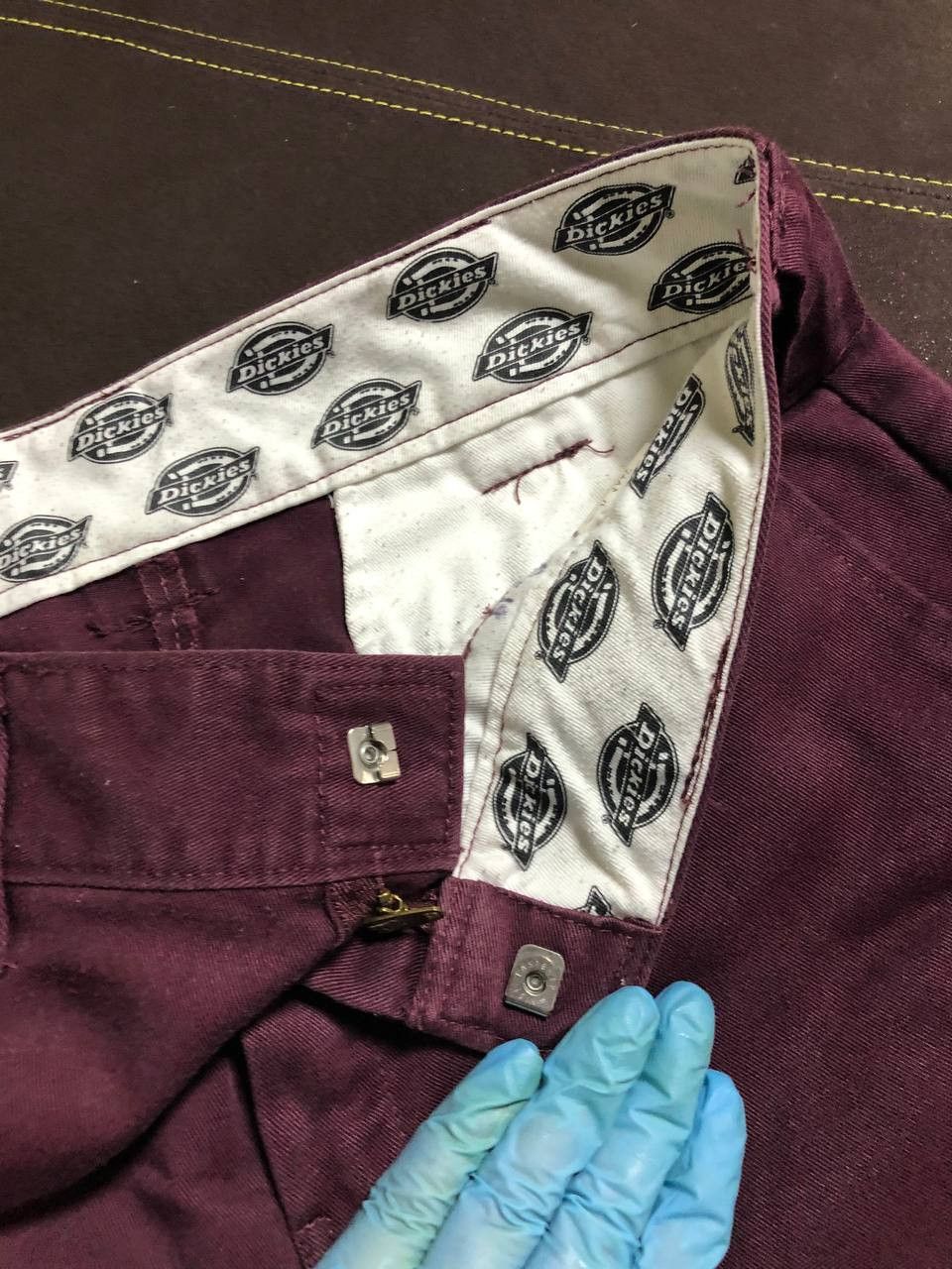 Dickies Dickies burgundy skateboarding long shorts capri Size US 30 / EU 46 - 10 Thumbnail