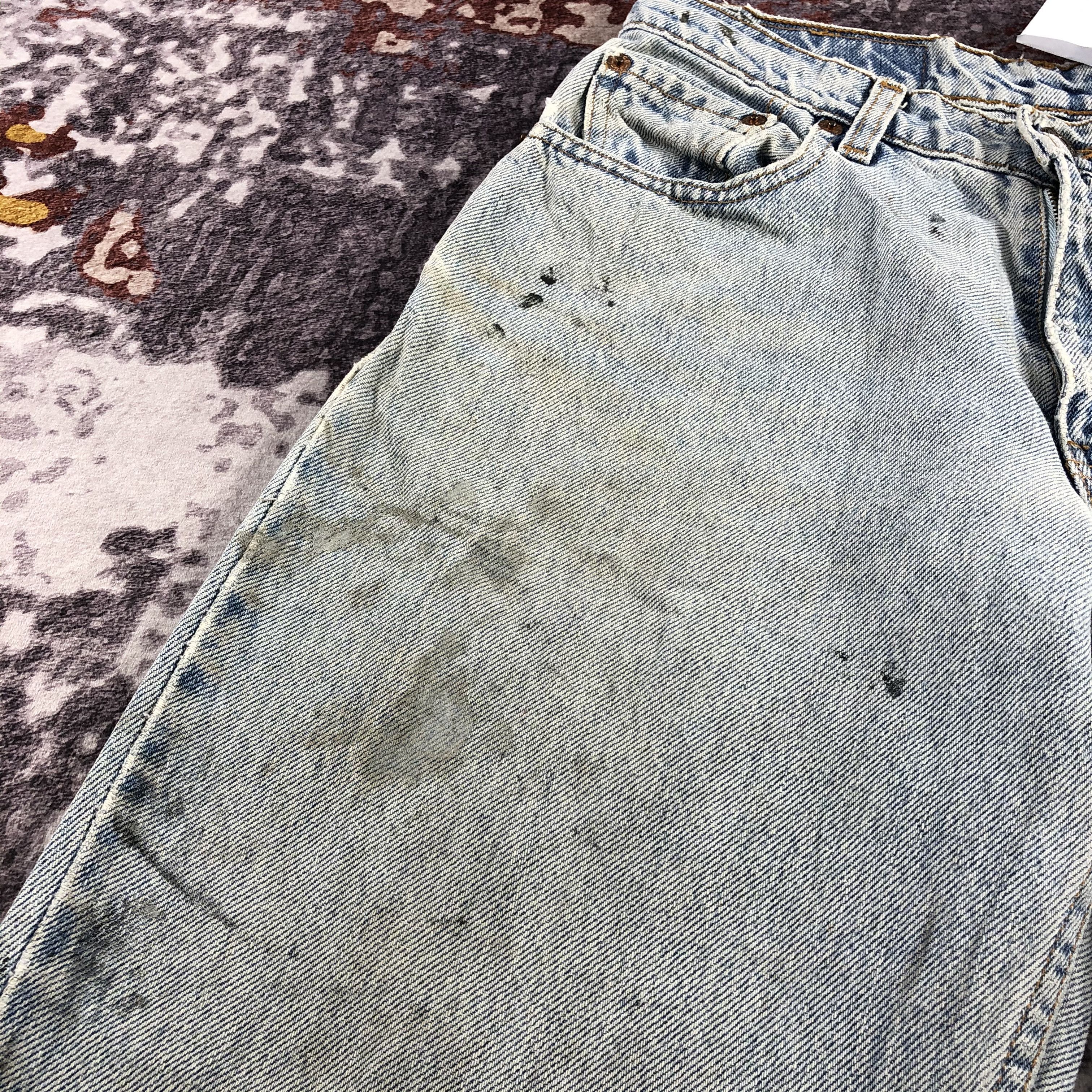 Levi's × Vintage Vintage 90s Blue Wash Levis 550 Jeans-JM2458 Size US 27 - 12 Thumbnail
