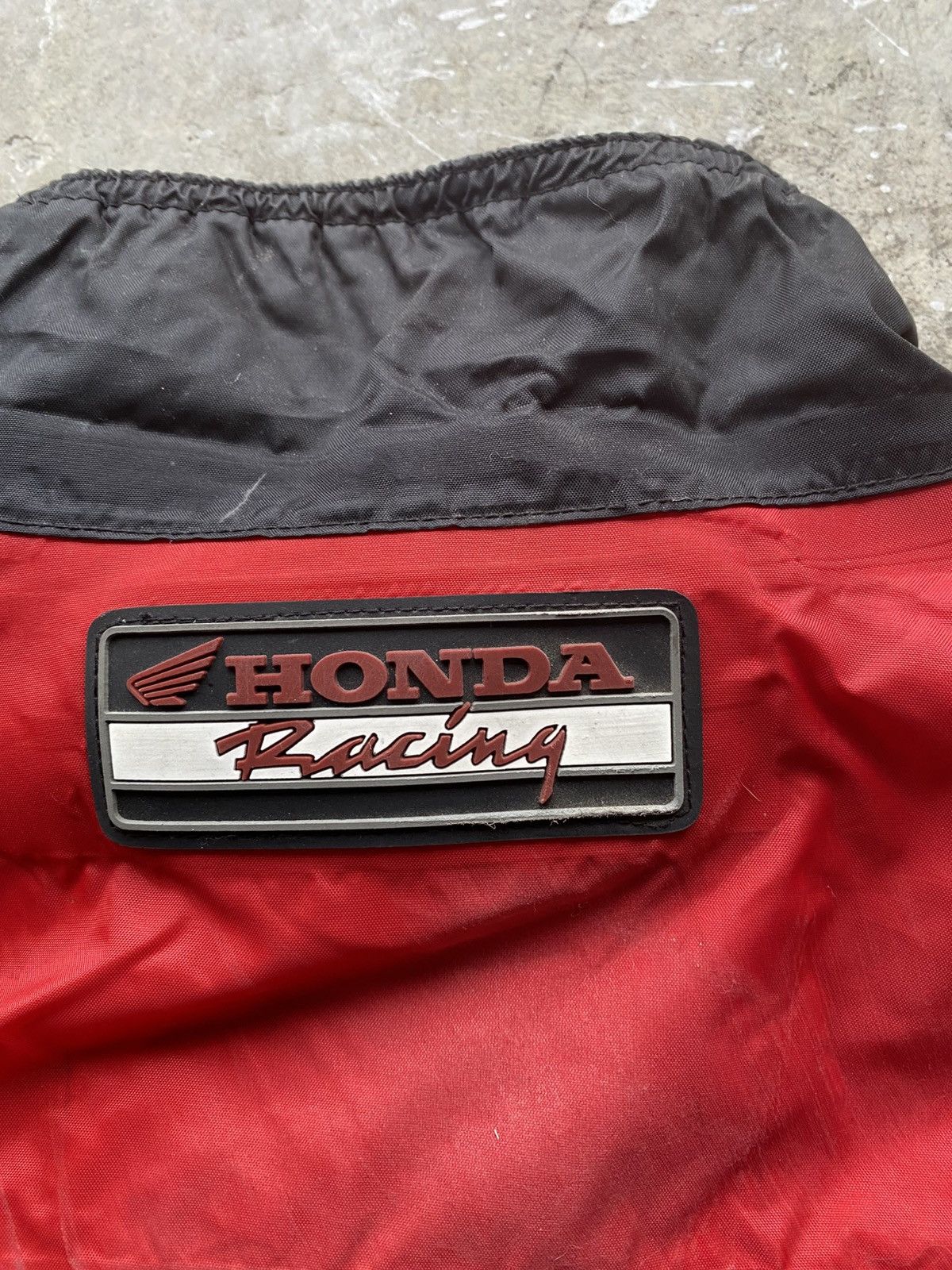 Honda Large Vintage Black, Red, and White Honda Sports Jacket Size US L / EU 52-54 / 3 - 11 Thumbnail