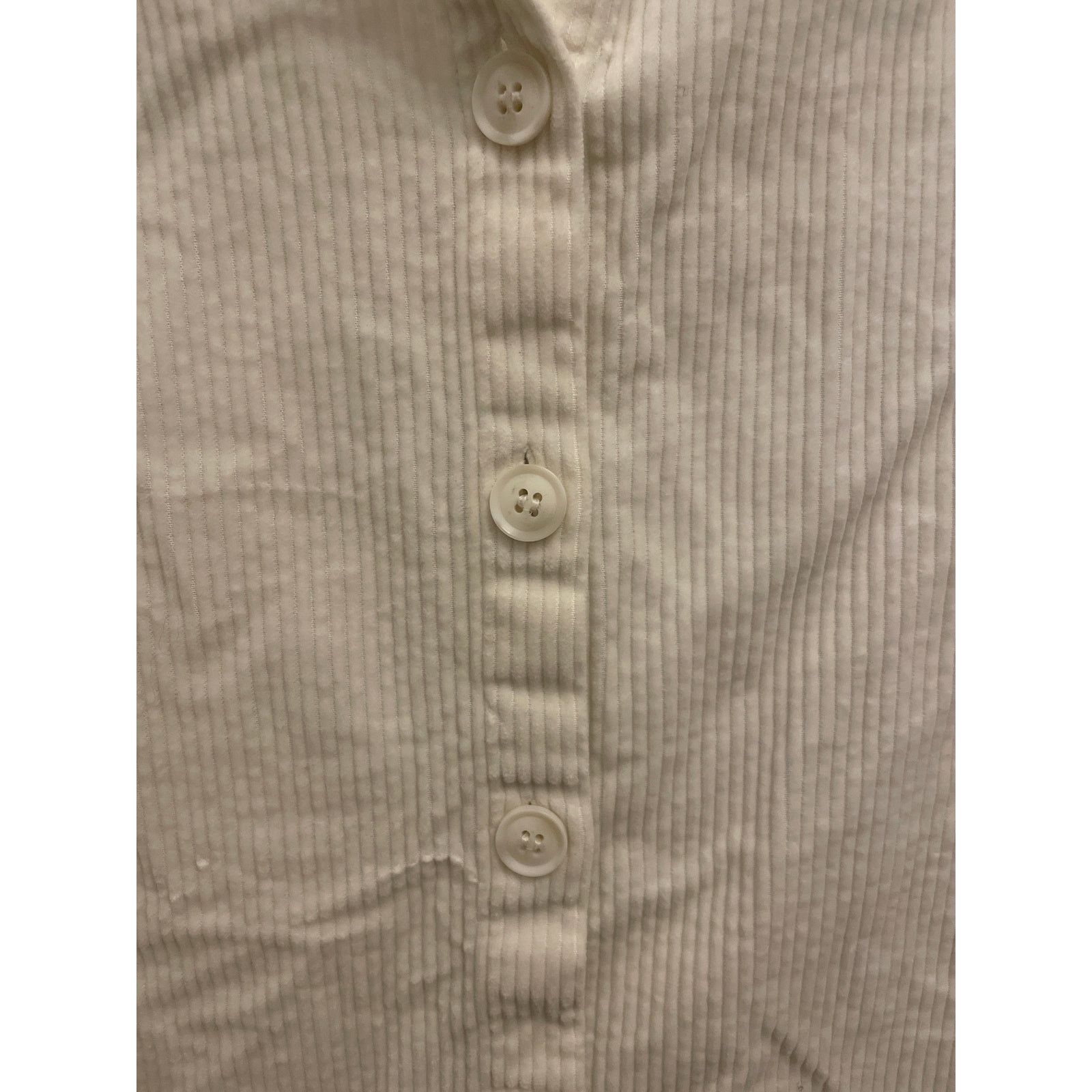 & Other Stories & Other Stories Cream Corduroy Pleated Shoulder Shacket,sz 2 Size XS / US 0-2 / IT 36-38 - 5 Thumbnail