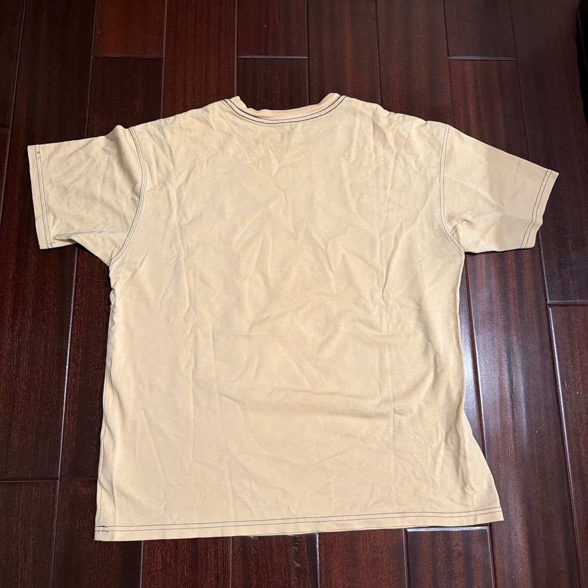 Nike Reverse Bleached Nike Wolf Tee Size US M / EU 48-50 / 2 - 3 Thumbnail