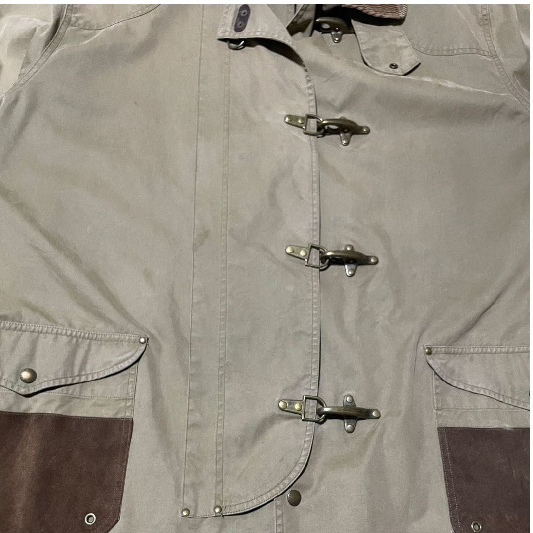 Polo Ralph Lauren 90s Polo Ralph Lauren Fireman Jacket Suede Details XXL Size US XXL / EU 58 / 5 - 6 Thumbnail