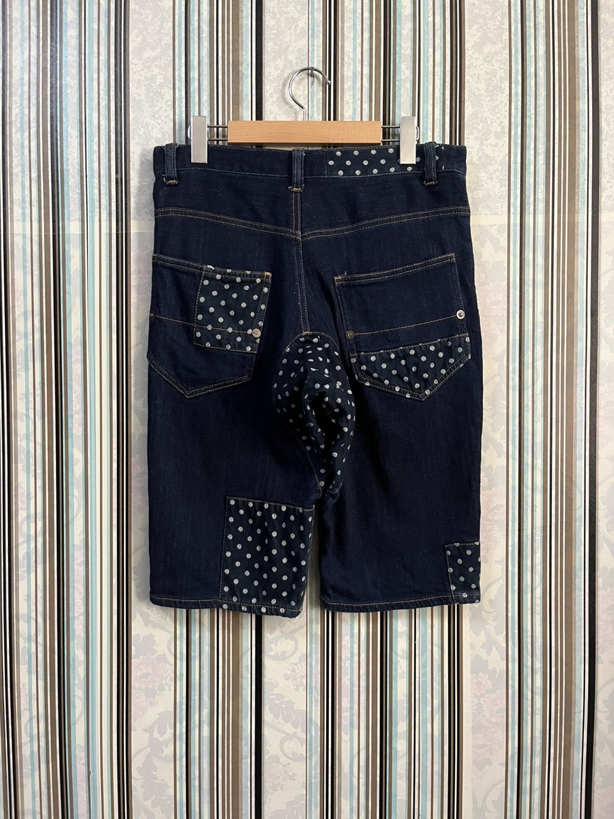 Frapbois 2000s issey miyake polka dot shorts #I Size US 30 / EU 46 - 2 Thumbnail