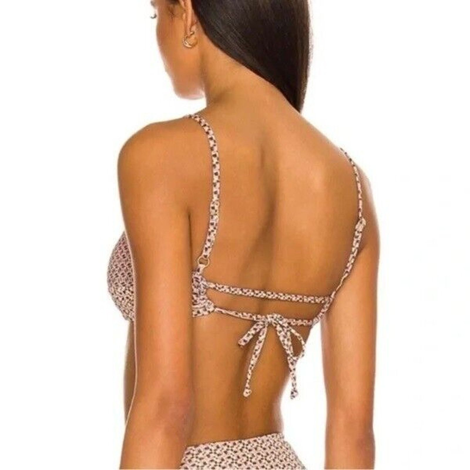 Other NWT L*SPACE Shimmer Kaleidoscope Eyes Ringo Bikini Top XS Size ONE SIZE - 5 Thumbnail