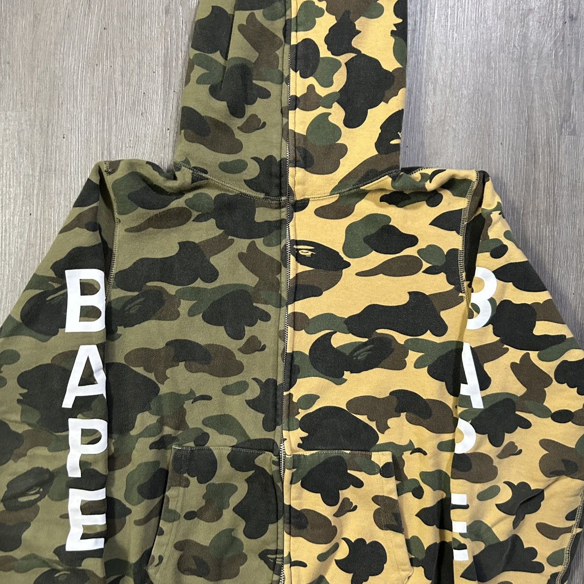 Bape BAPE 1st Camo Half Full Zip Hoodie Size US M / EU 48-50 / 2 - 2 Thumbnail