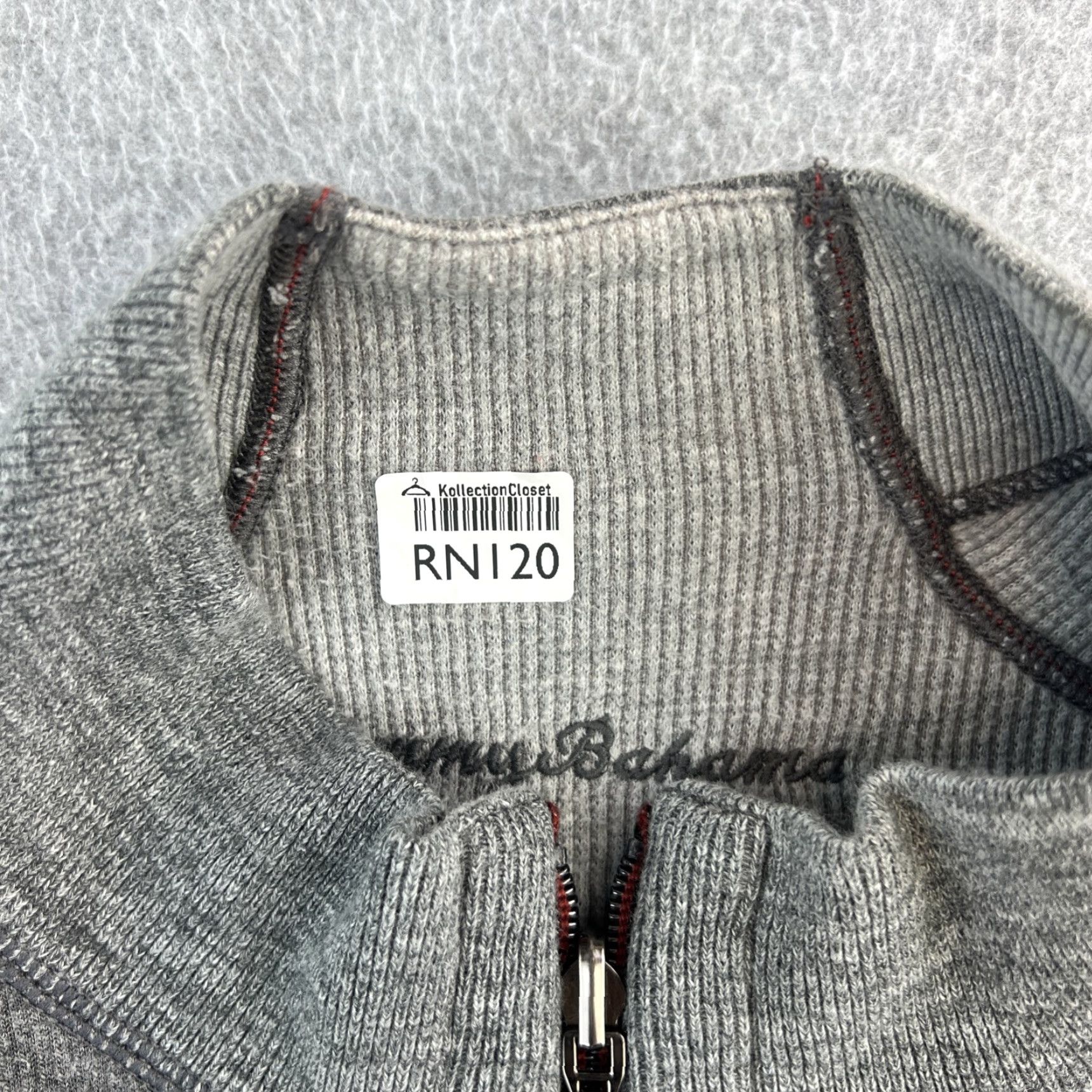 Tommy Bahama Tommy Bahama Sweater Men’s XL Gray Long Sleeve 1/4 Zip Knit Pullover Preppy Shirt Men XL Gray Knit Pullover 1/4 Zip Classic Outdoor Preppy Mens Size US XL / EU 56 / 4 - 6 Thumbnail