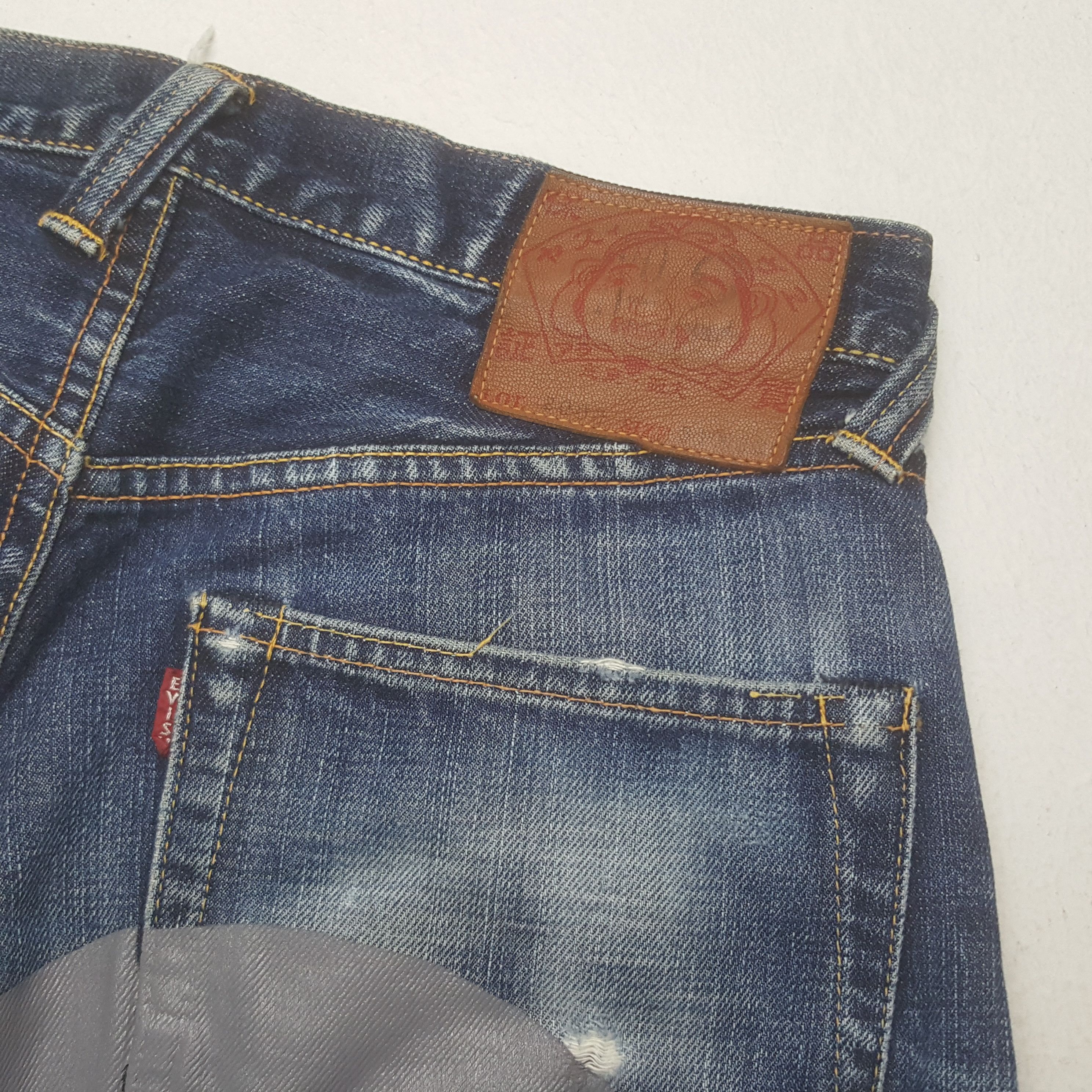 Evisu × Japanese Brand × Vintage Vintage Evisu Custom Daicock Japanese Brand Jeans Size US 29 - 9 Thumbnail